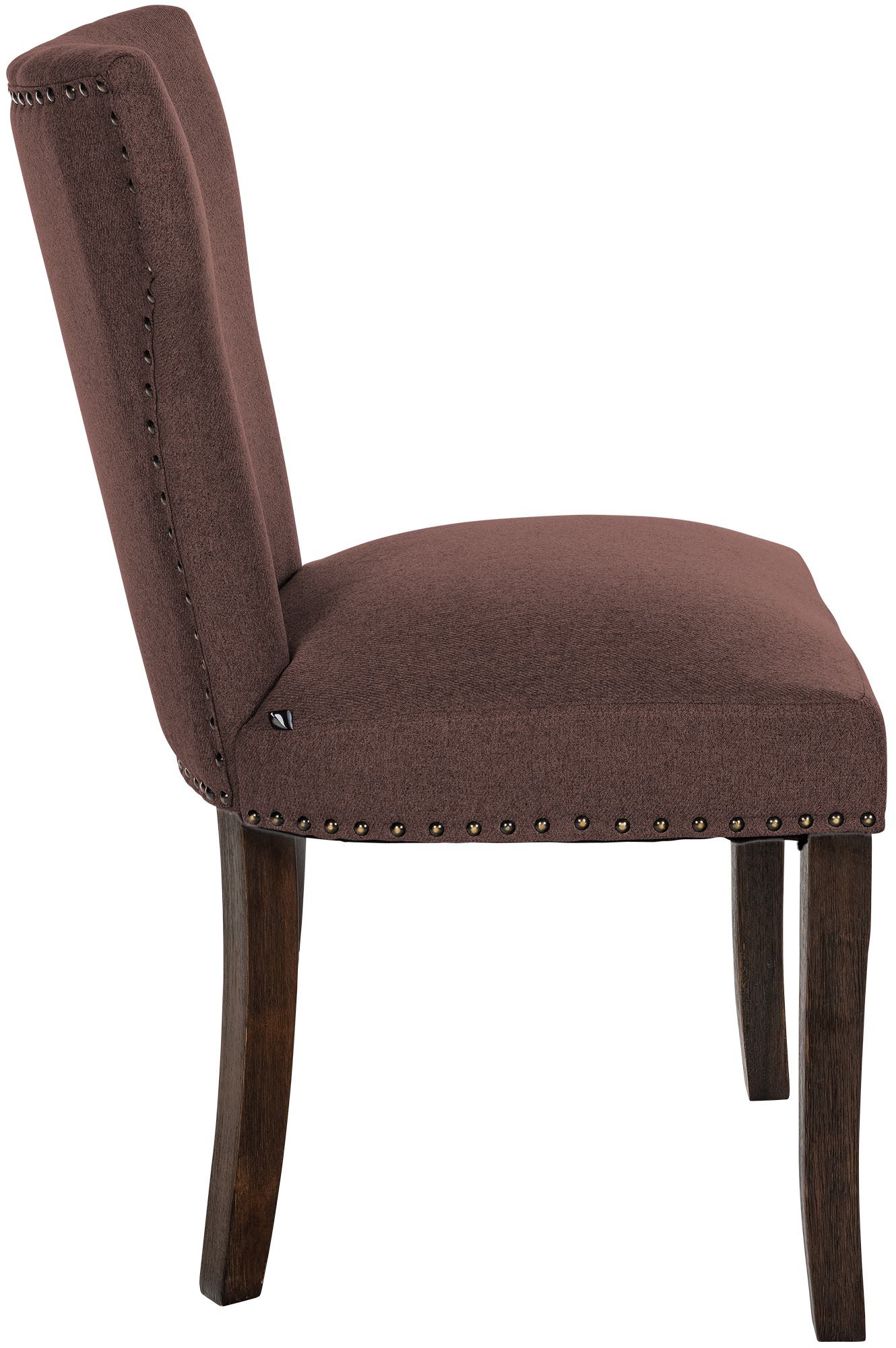 Set de 2 sillas de comedor Zadar en tela