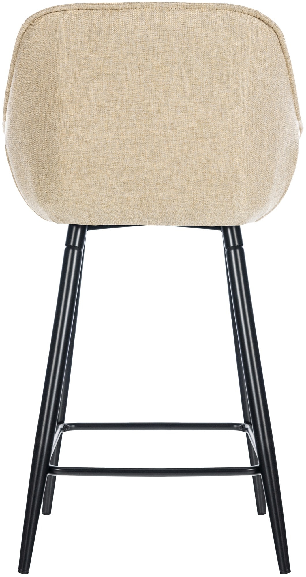 Taburete de bar Gibson en tela o terciopelo