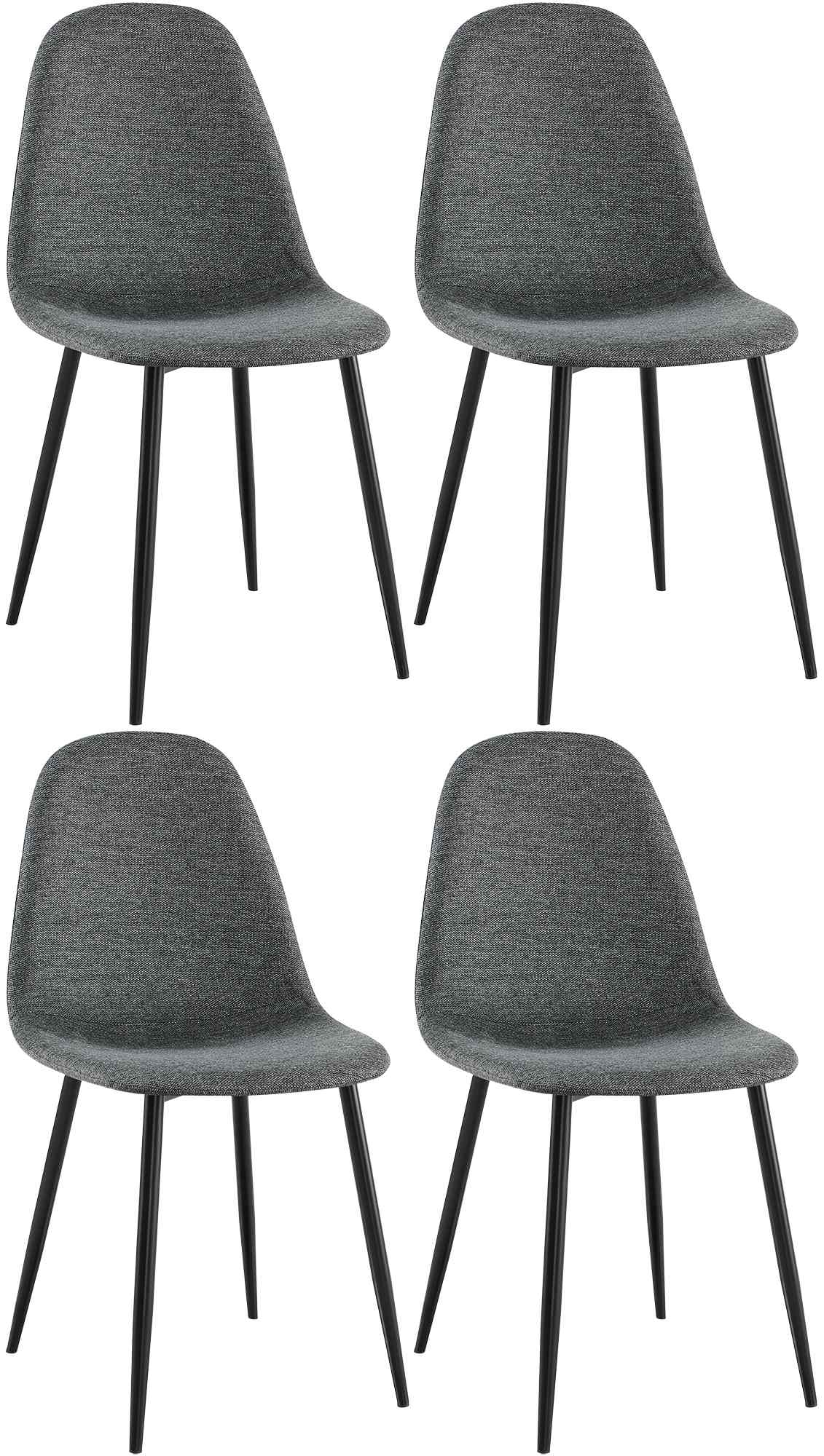 Conjunto de 4 sillas de comedor Napier