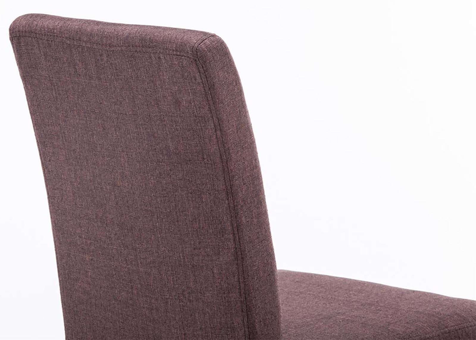 Juego de 6 sillas de comedor Ina de tela