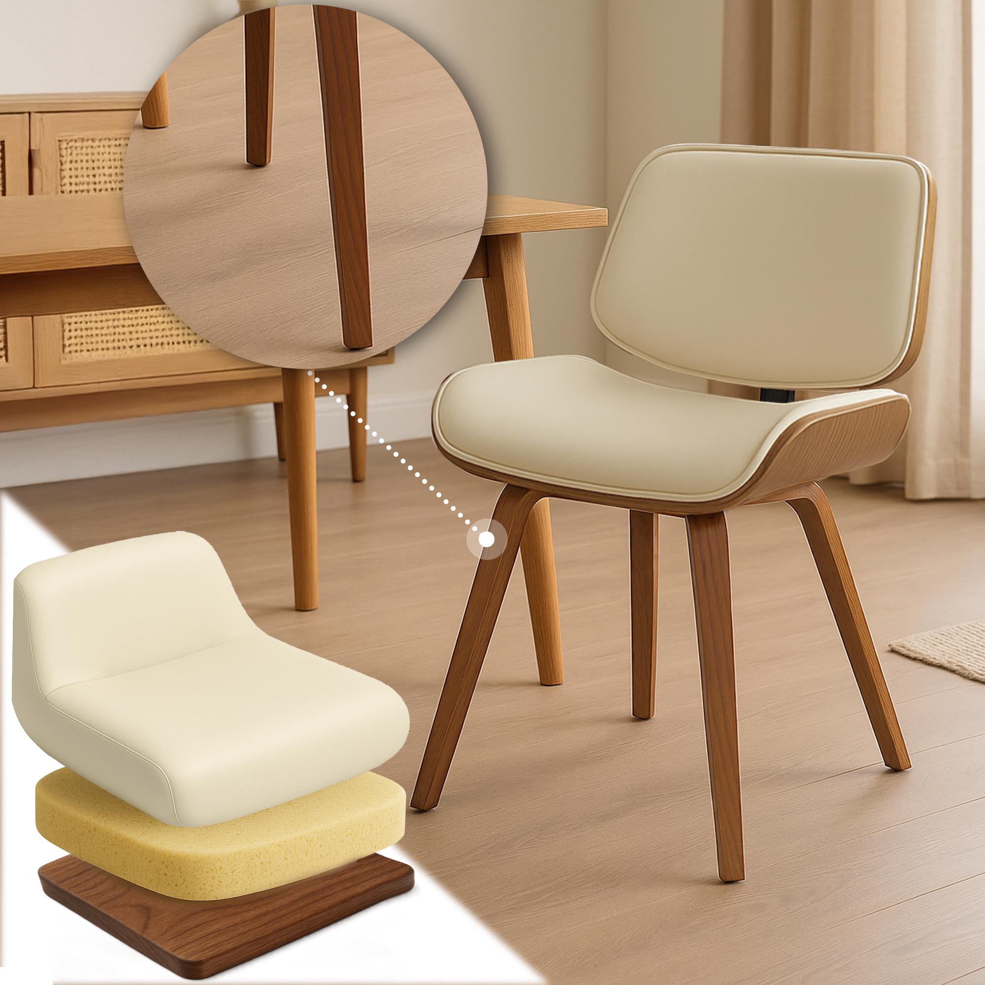 Silla de comedor Beverley polipiel