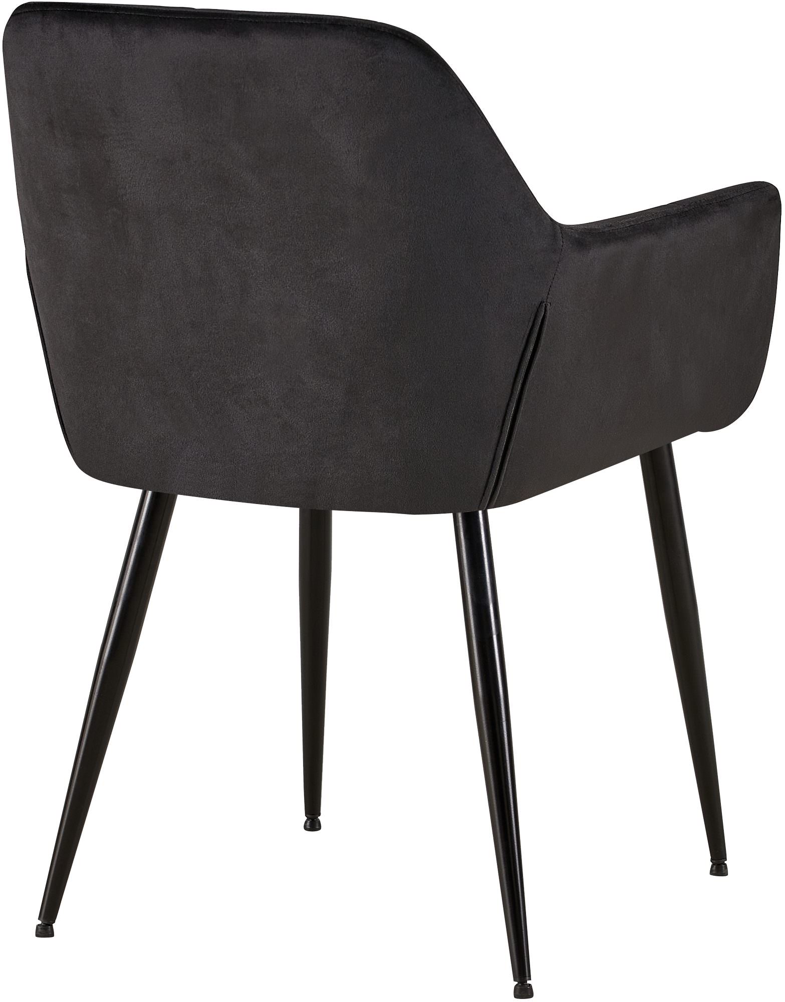 Set de 2 Sillas de salón Emia en terciopelo