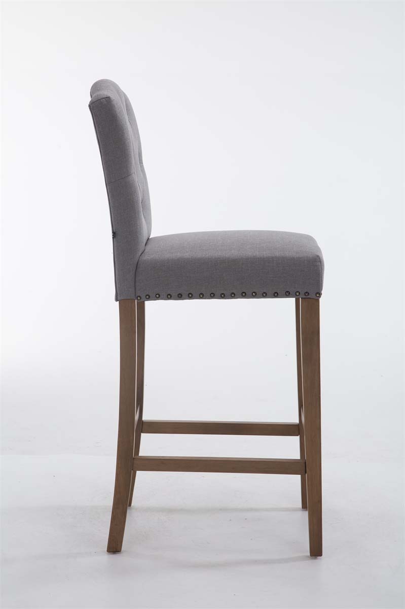 Taburete Louise en Tela