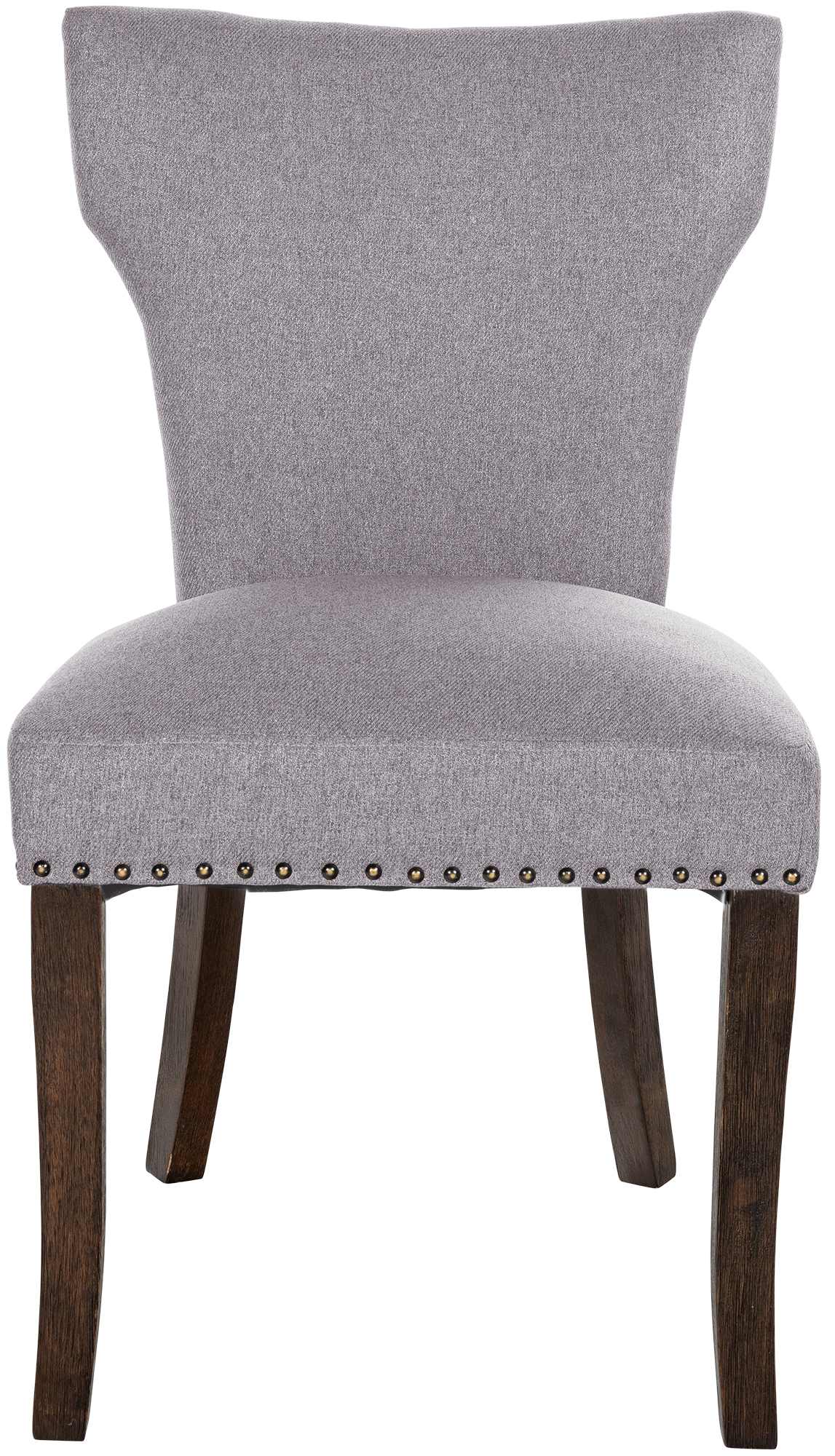 Set de 2 sillas de comedor Zadar en tela