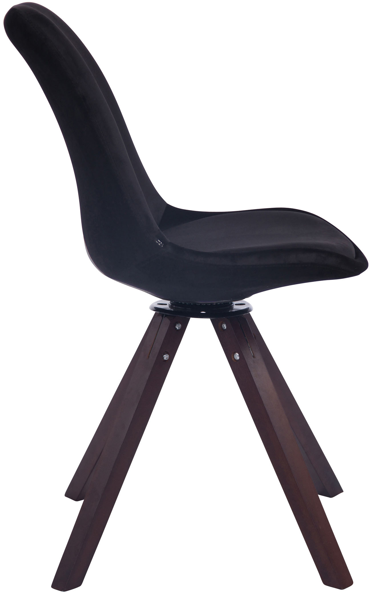 Silla Troyes Square En Terciopelo