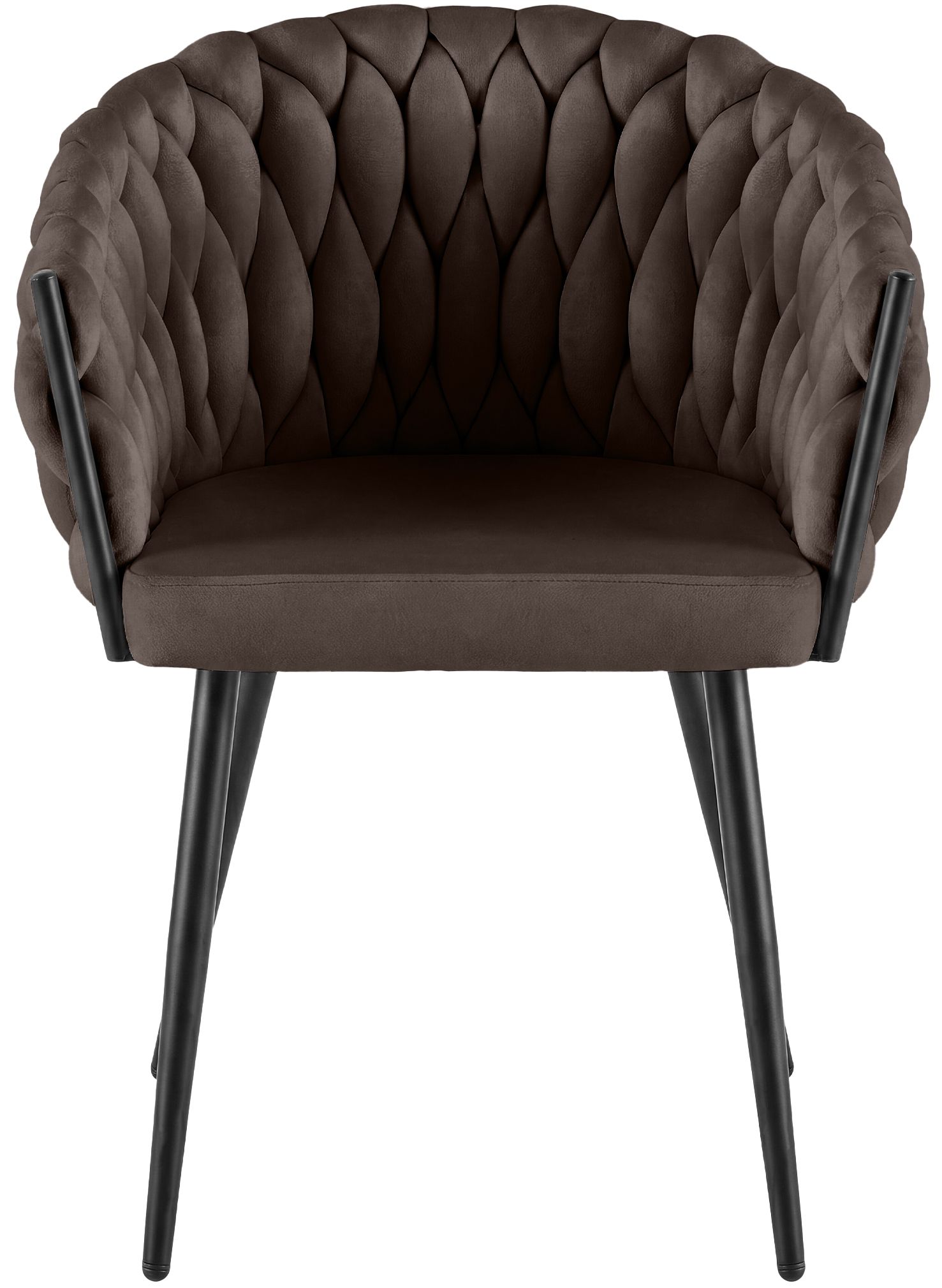 Silla de comedor Molise de terciopelo elegante y cómoda para tu hogar