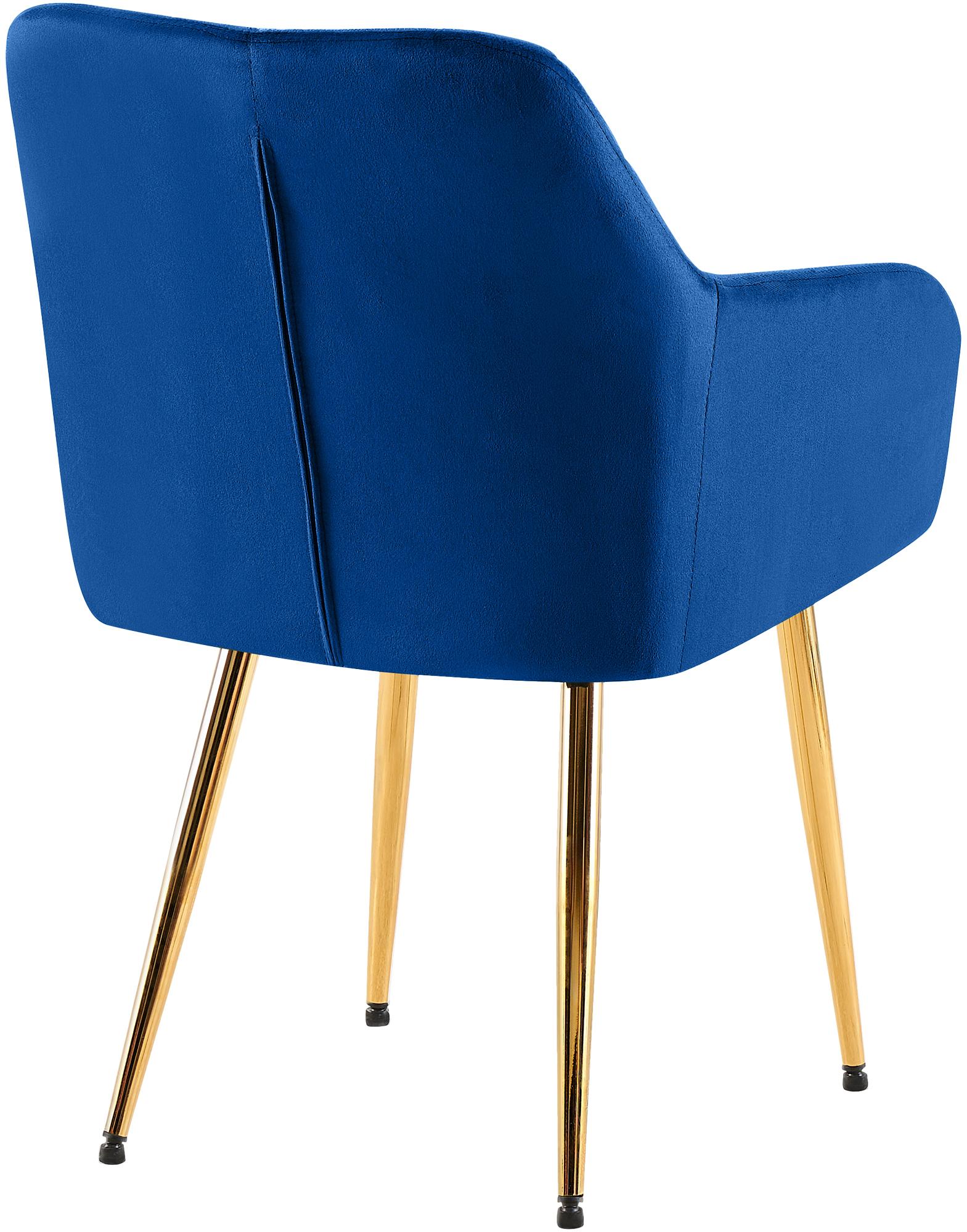 Silla de comedor Monett terciopelo
