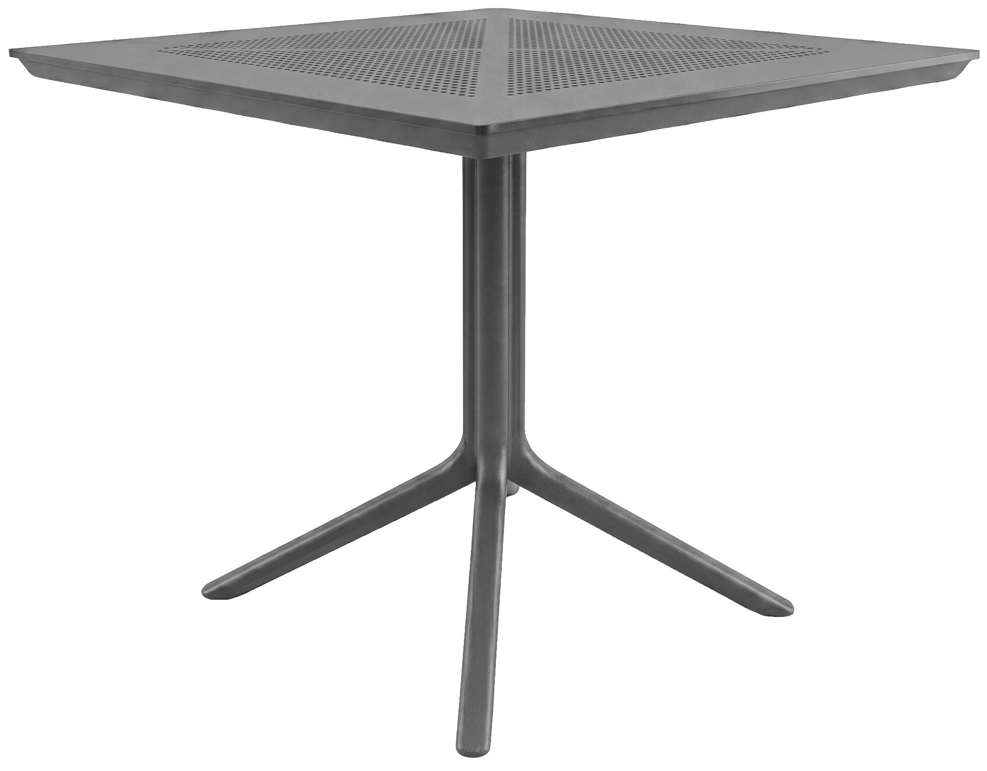 Mesa Lenval 80x80 cm robusta y moderna, perfecta para comedor o cocina