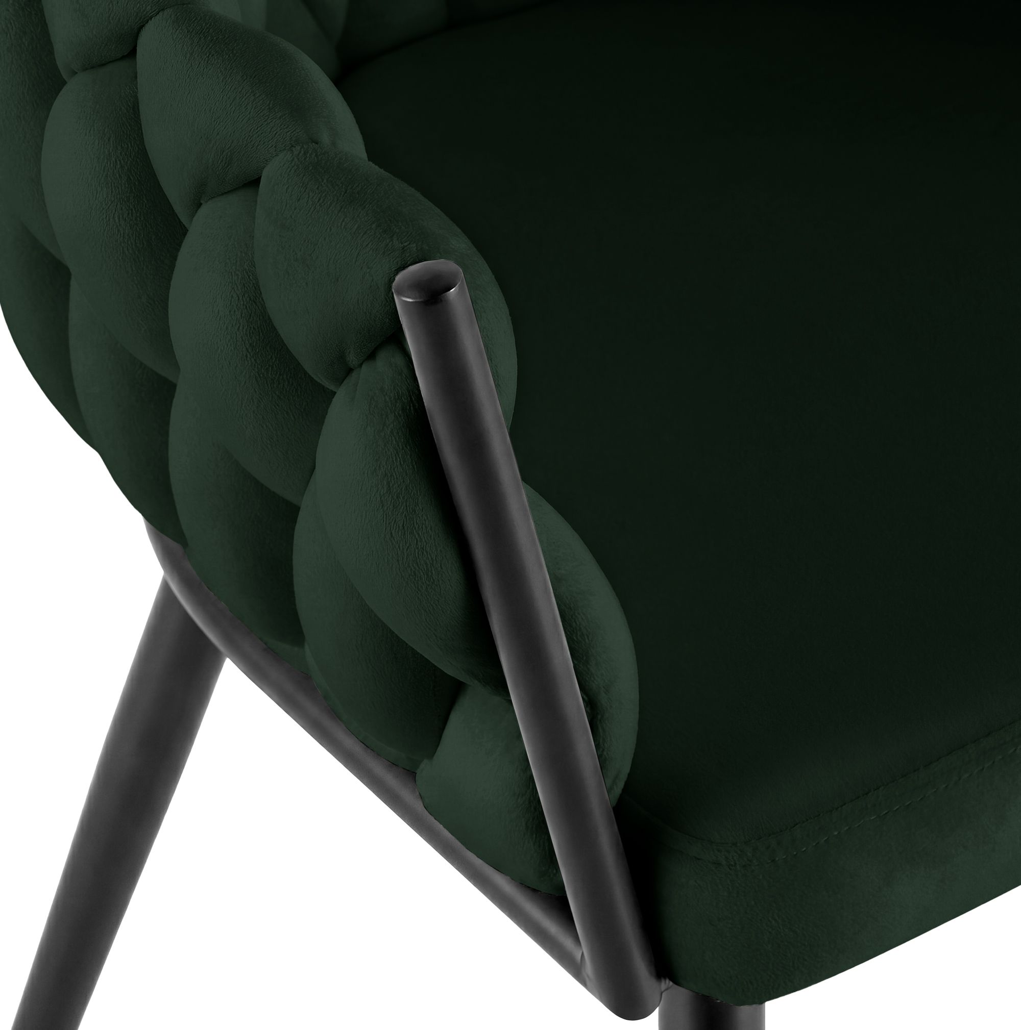 Silla de comedor Molise de terciopelo elegante y cómoda para tu hogar