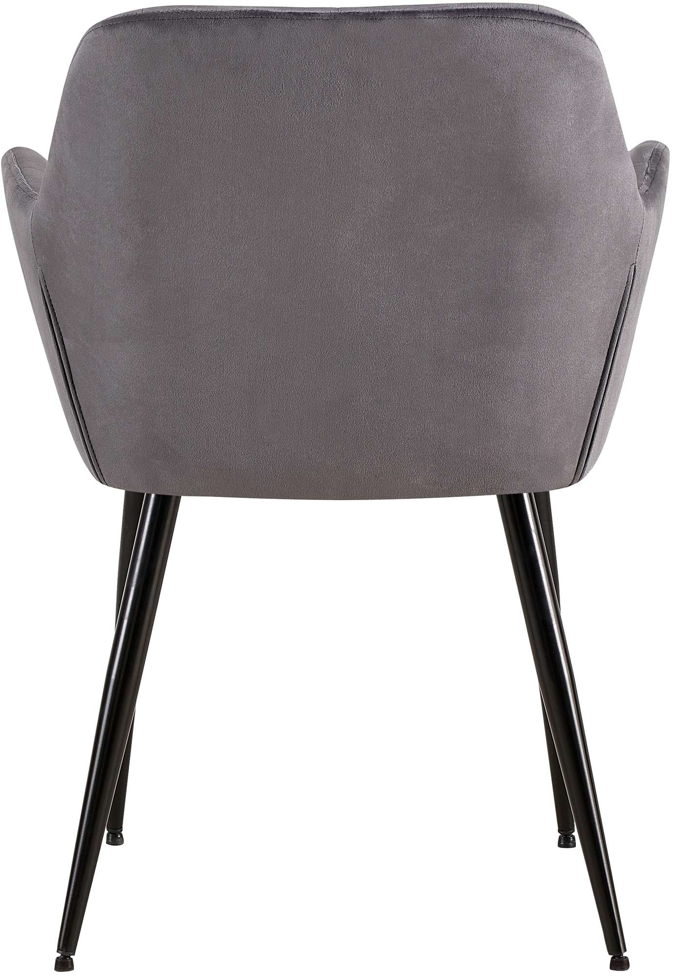 Silla de salón Emia en terciopelo