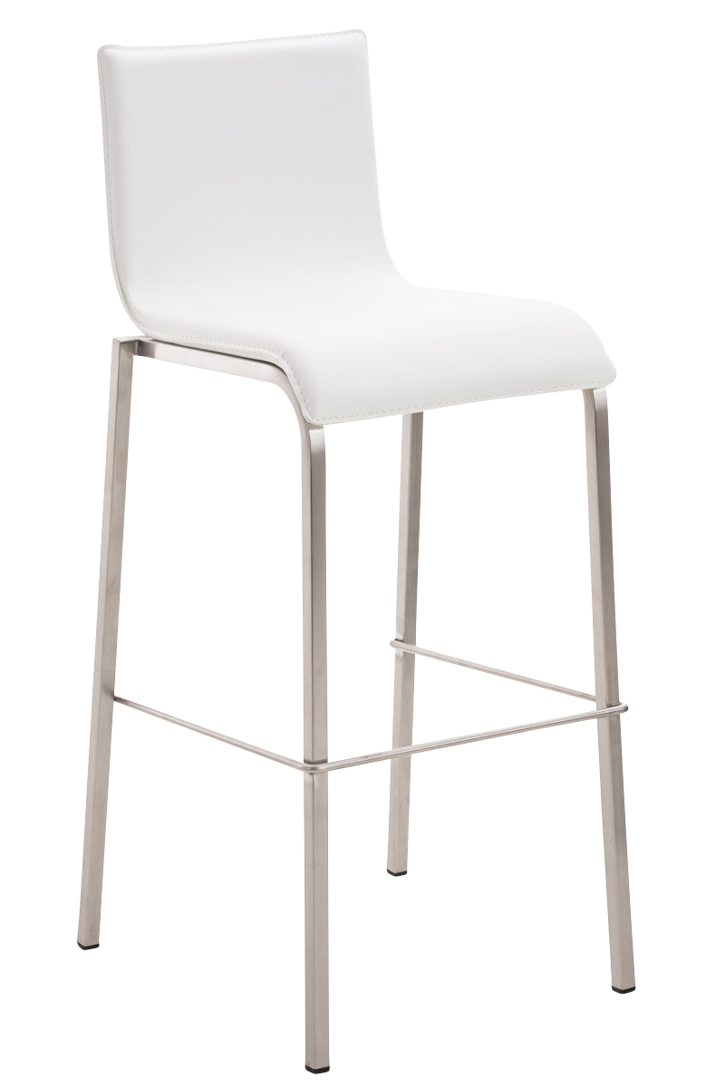 Taburete Avola con Base de Acero Inoxidable