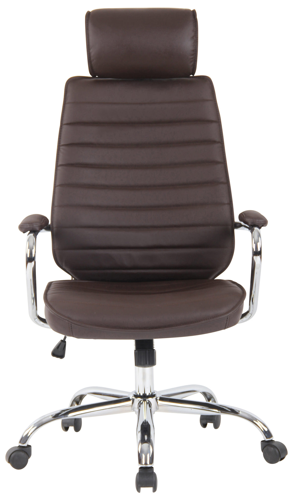 Silla de oficina Rako de cuero auténtico