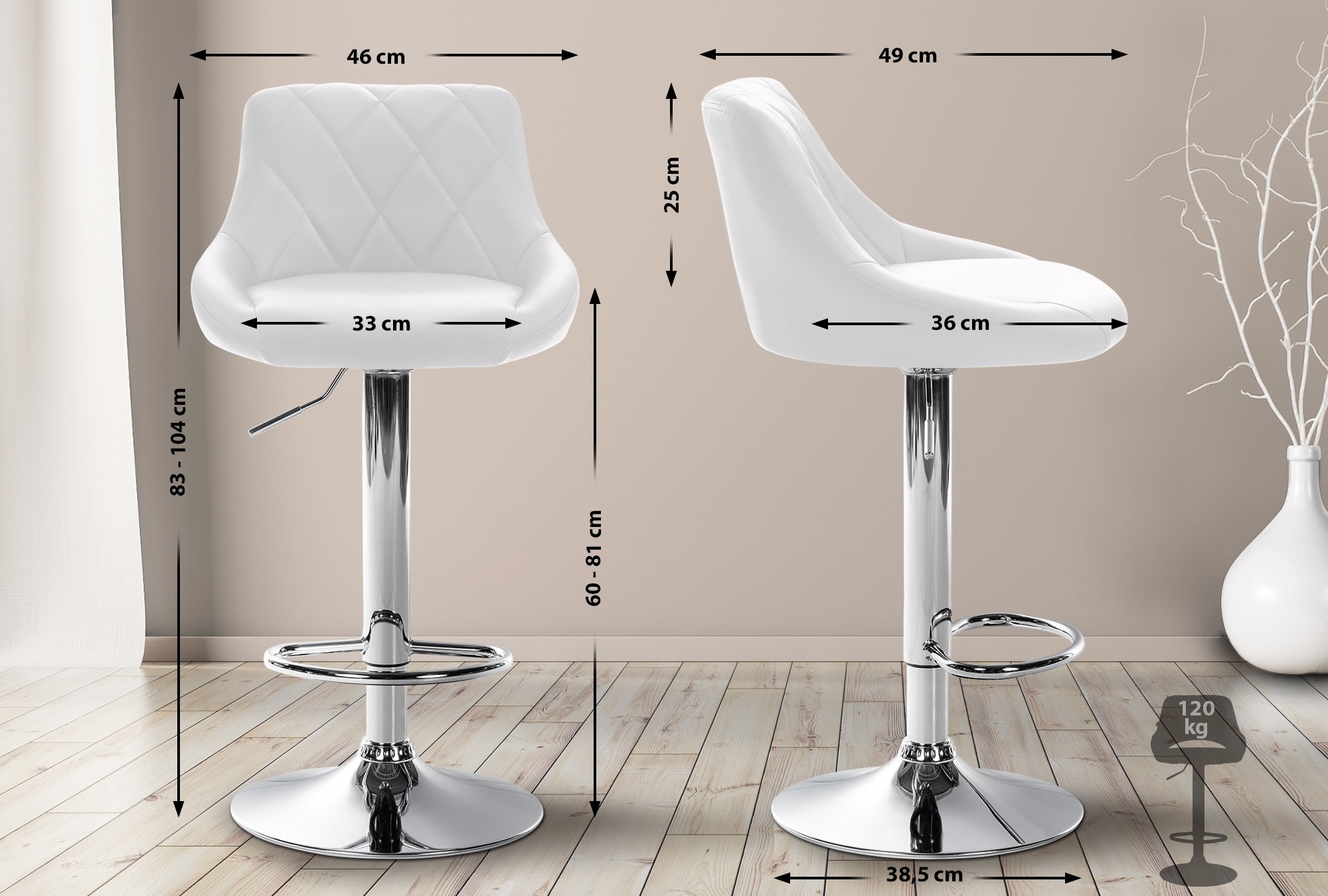 Taburete De Bar Lazio