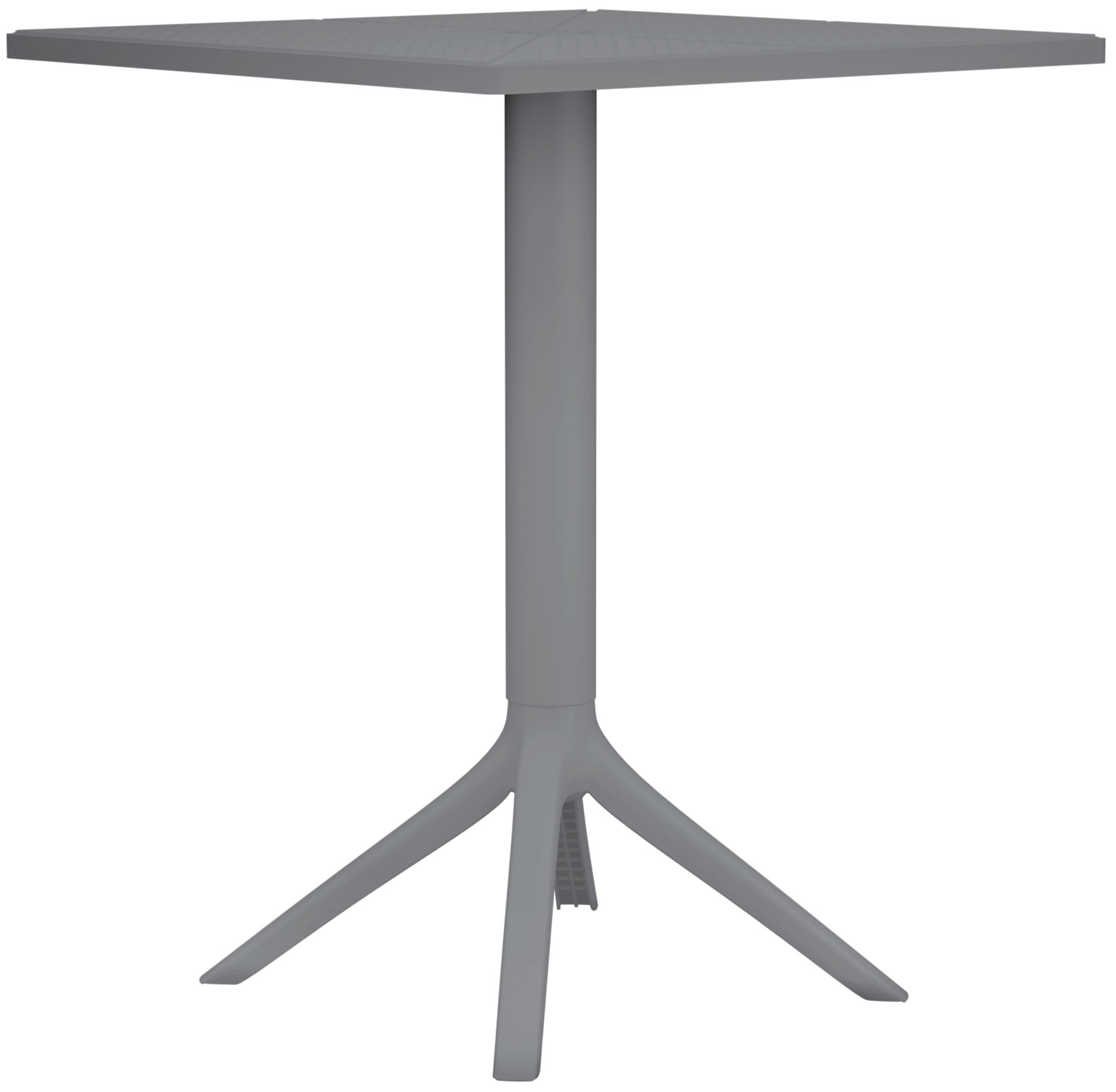 Mesa de jardín Nuvela 60 x 60 cm Resistente a la intemperie, a los rayos UV, fácil de limpiar