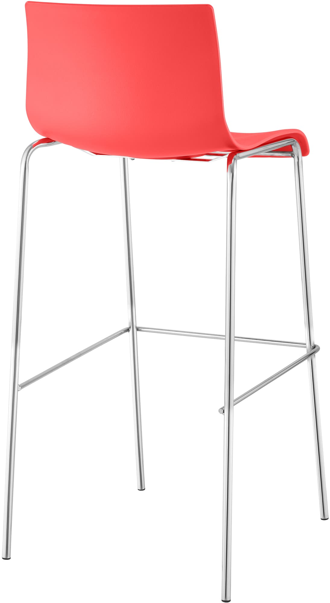 Pack de 2 Taburetes de Bar Hover de Plástico