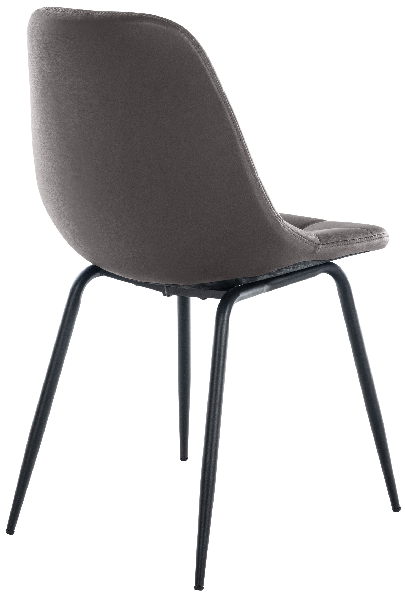 Set de 2 Sillas de comedor Tom en tela o polipiel