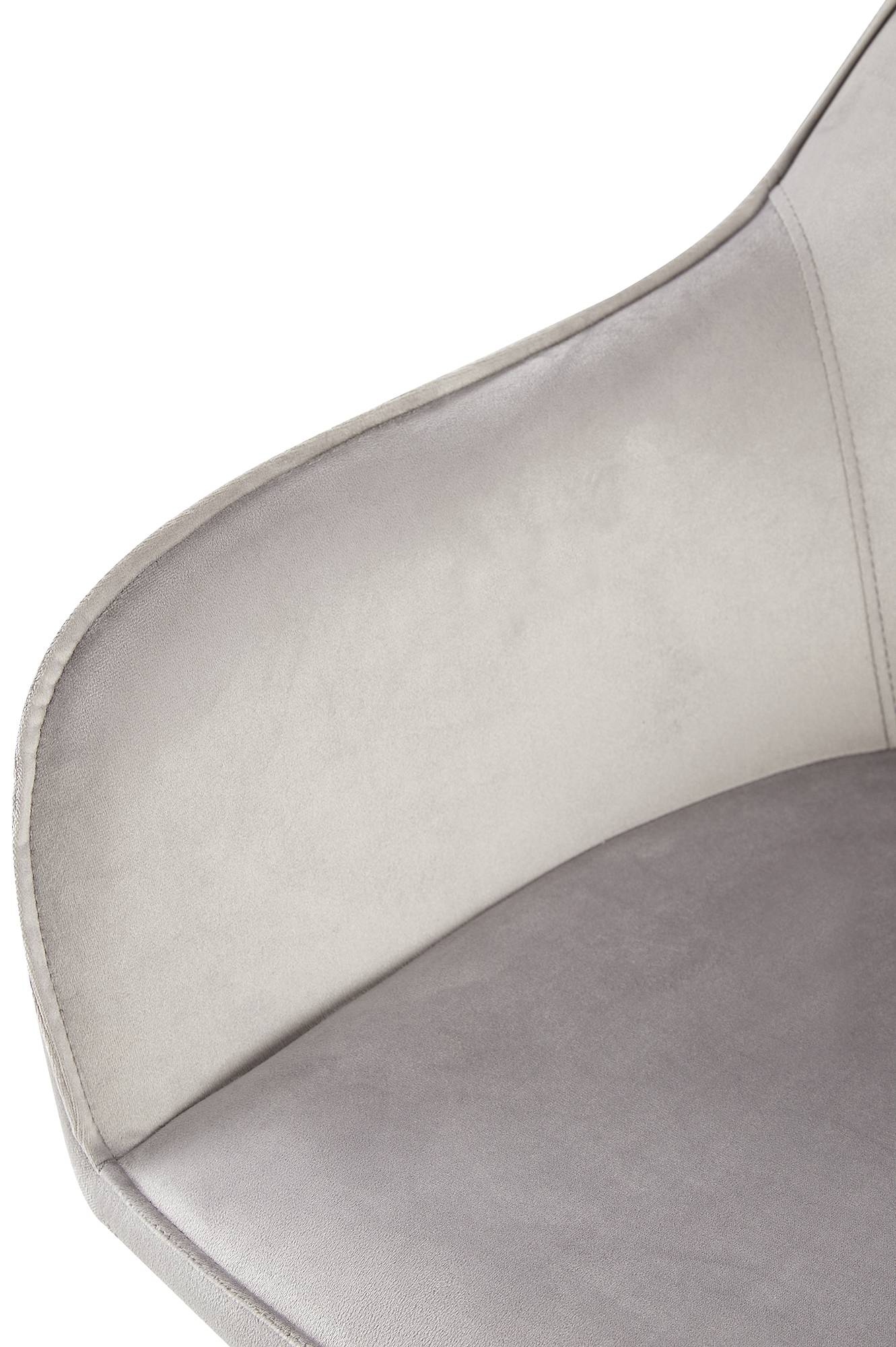 Silla de comedor Boise en terciopelo
