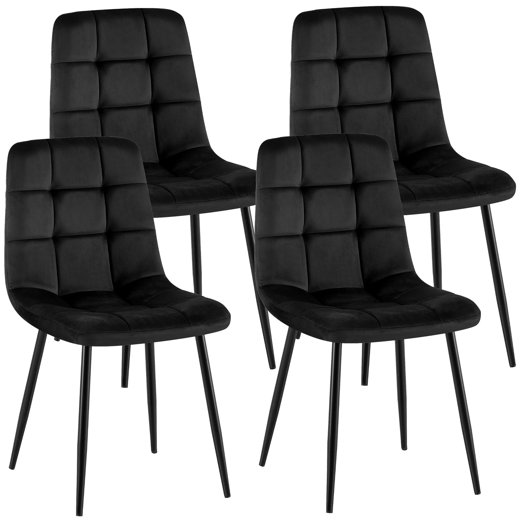Juego de 4 sillas de comedor Antibes
