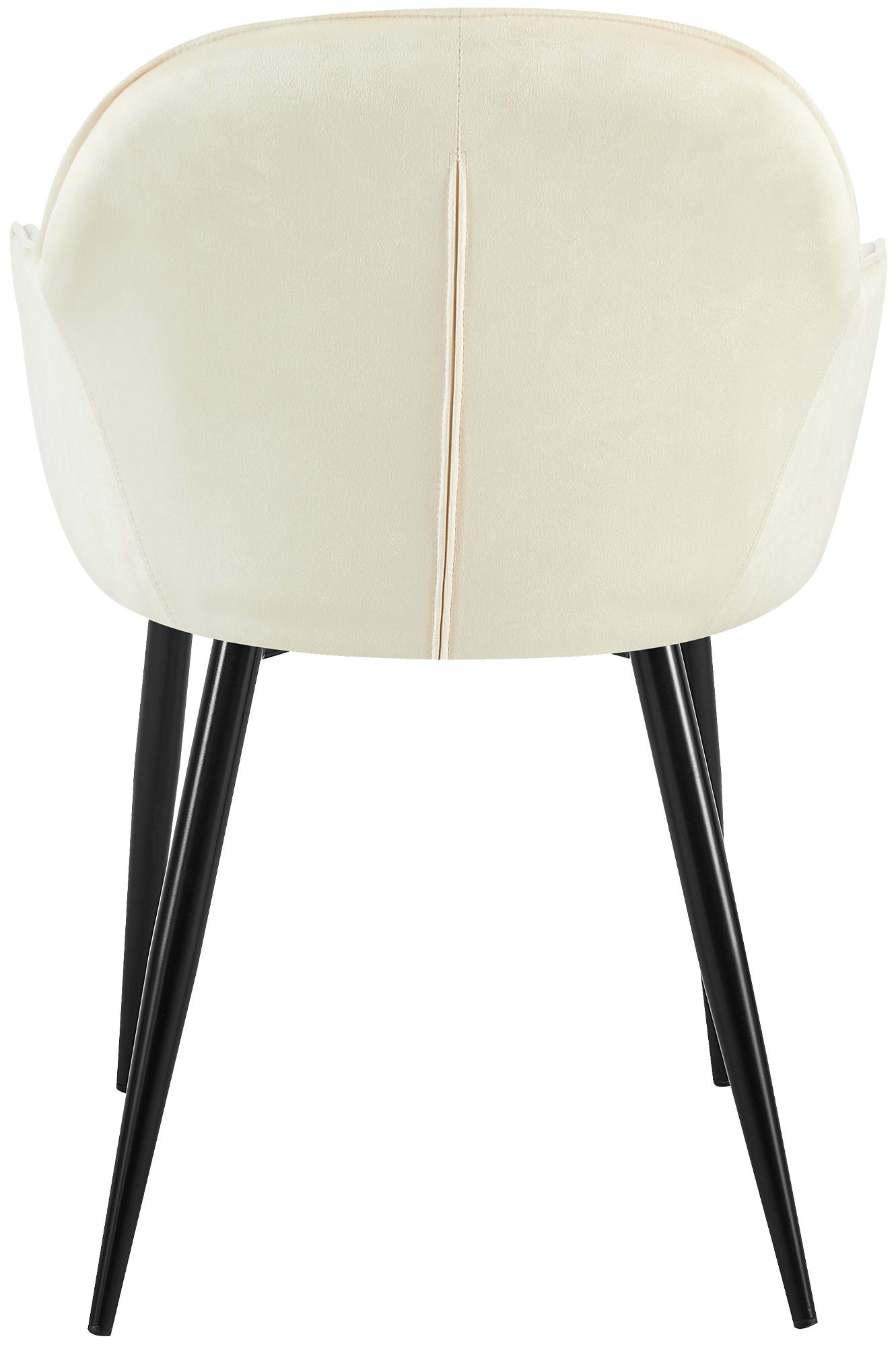 Set de 2 Sillas de comedor Boise en terciopelo