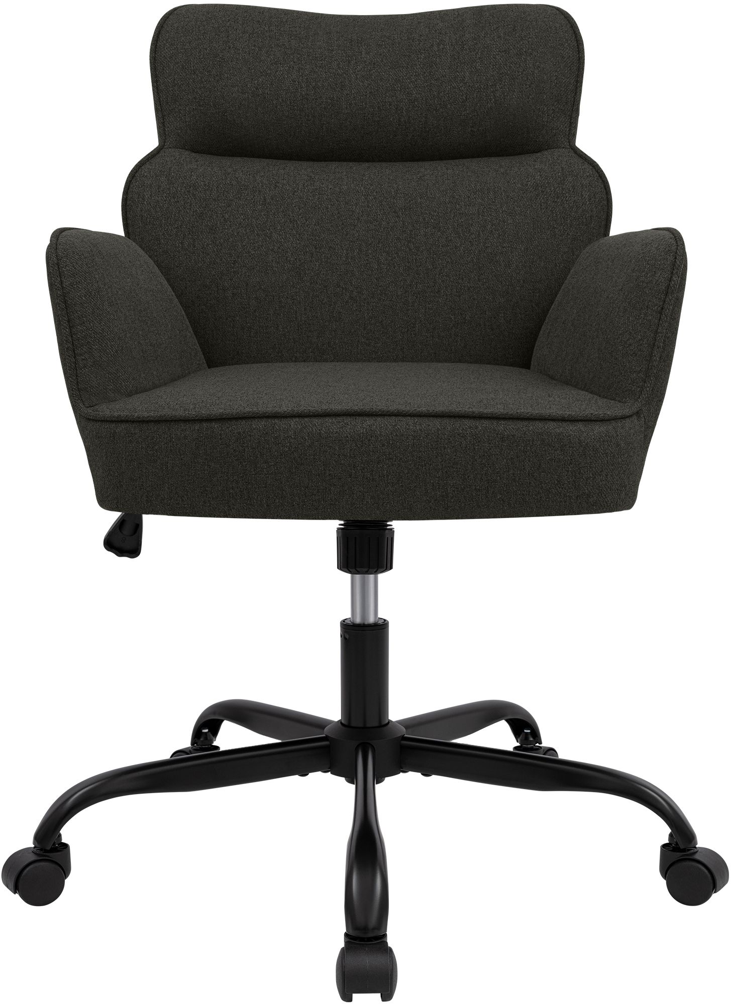 Silla de oficina Amado con tapizado en tela