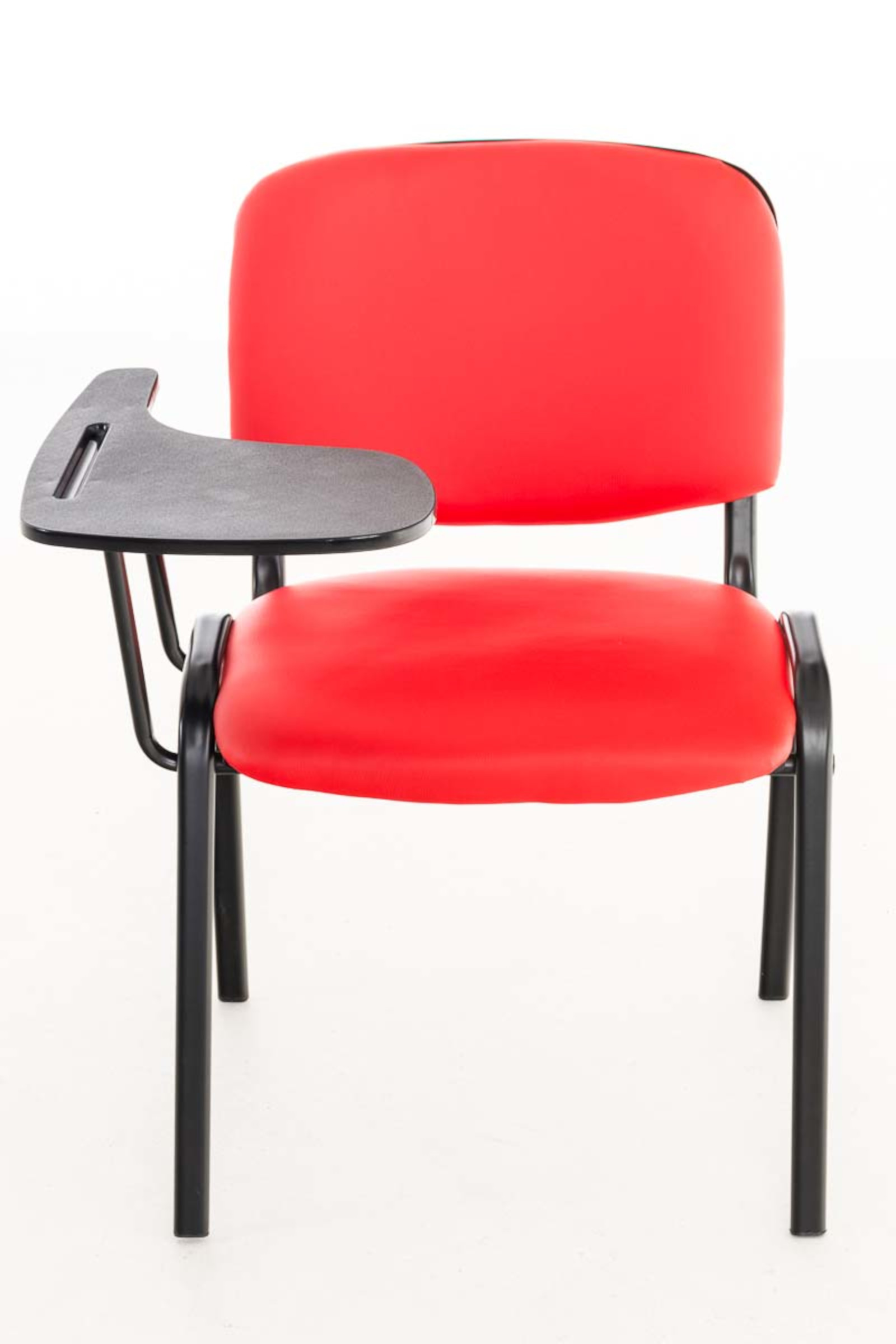 Set de 4 sillas confidente Ken con mesa extensible para escritura