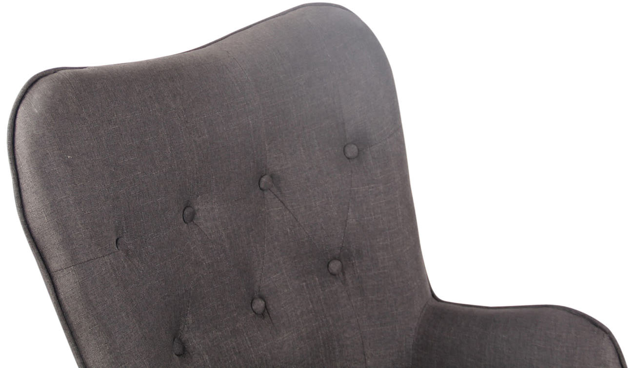 Sillón Nórdico Ashford Tapizado En Tela