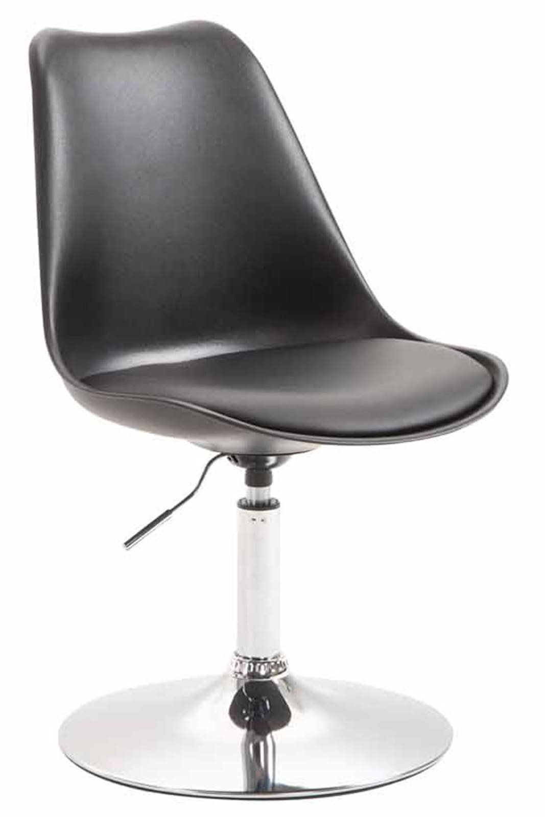 Set de 4 sillas de comedor Maverick con pie de trompeta