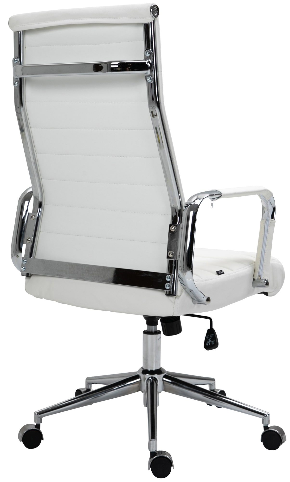 Silla de oficina Kolumbus de cuero auténtico
