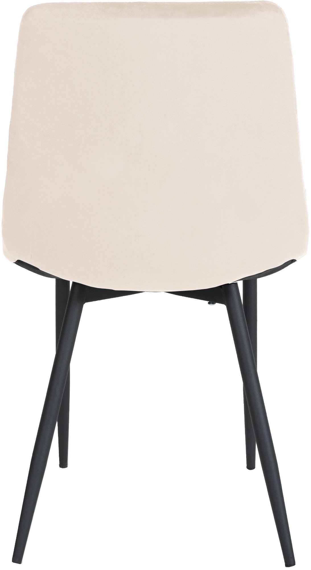 Silla de comedor Telde de terciopelo