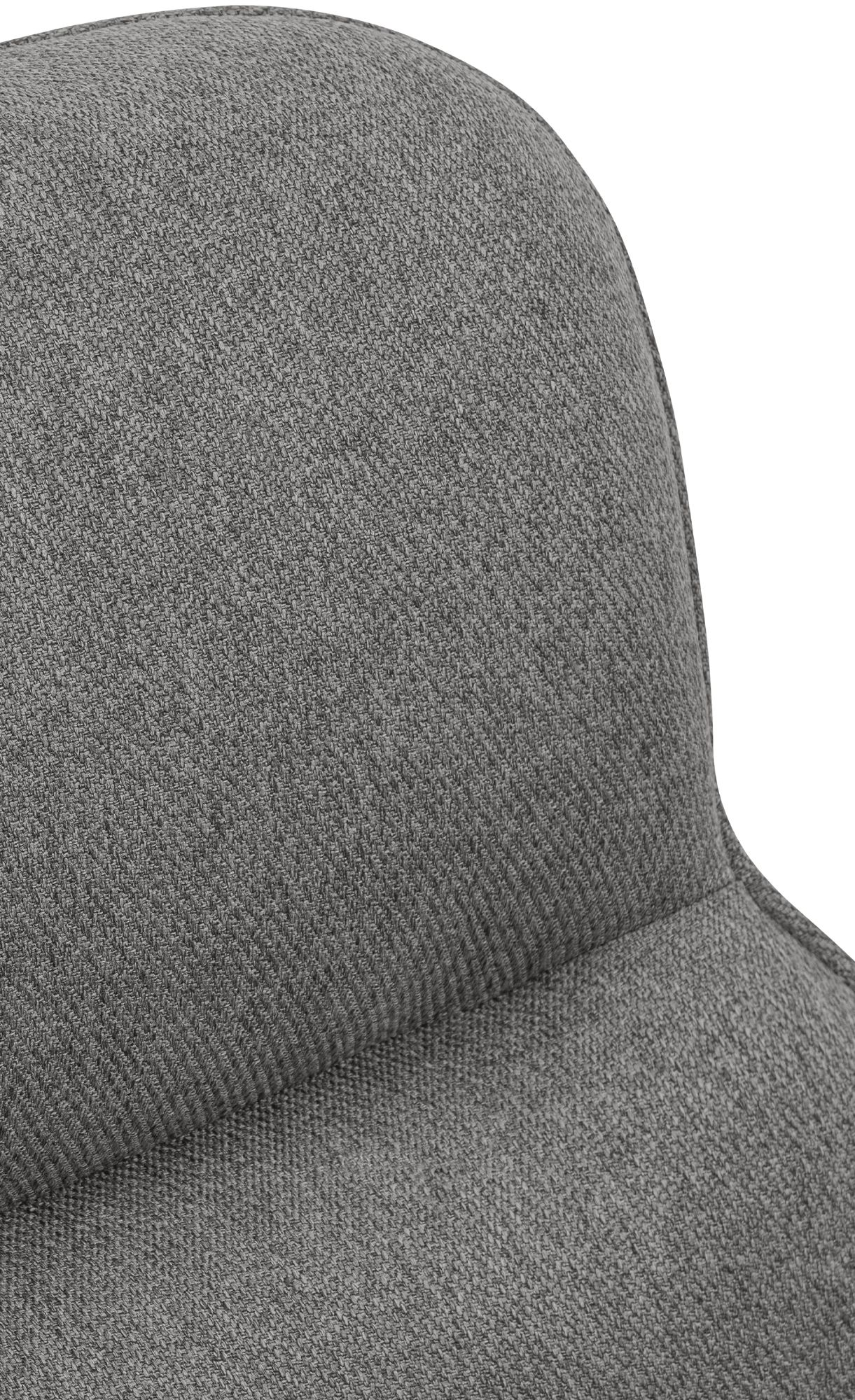 Silla de oficina Amado con tapizado en tela