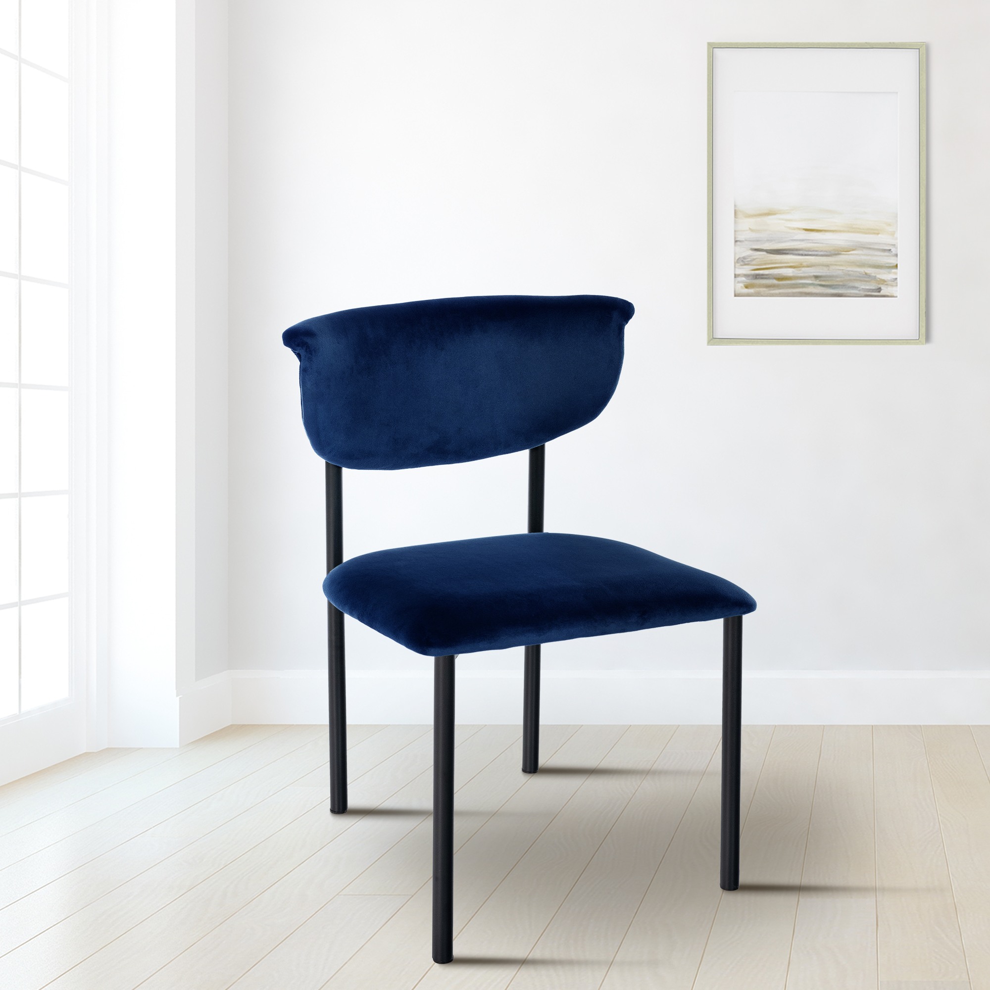 Silla de Comedor Gambell Terciopelo