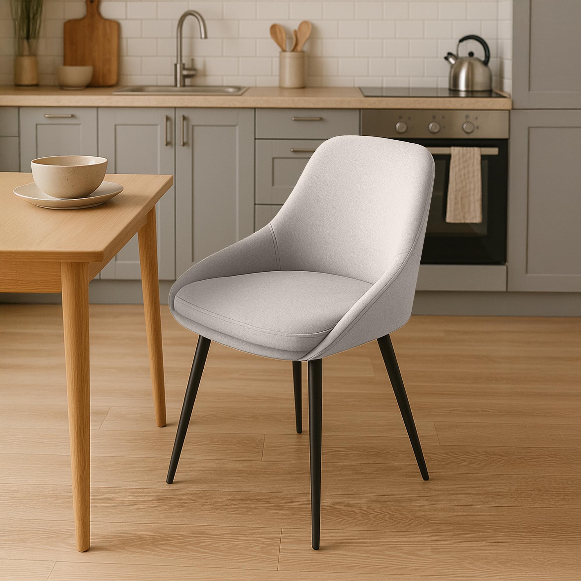 Silla de comedor Elmira Terciopelo