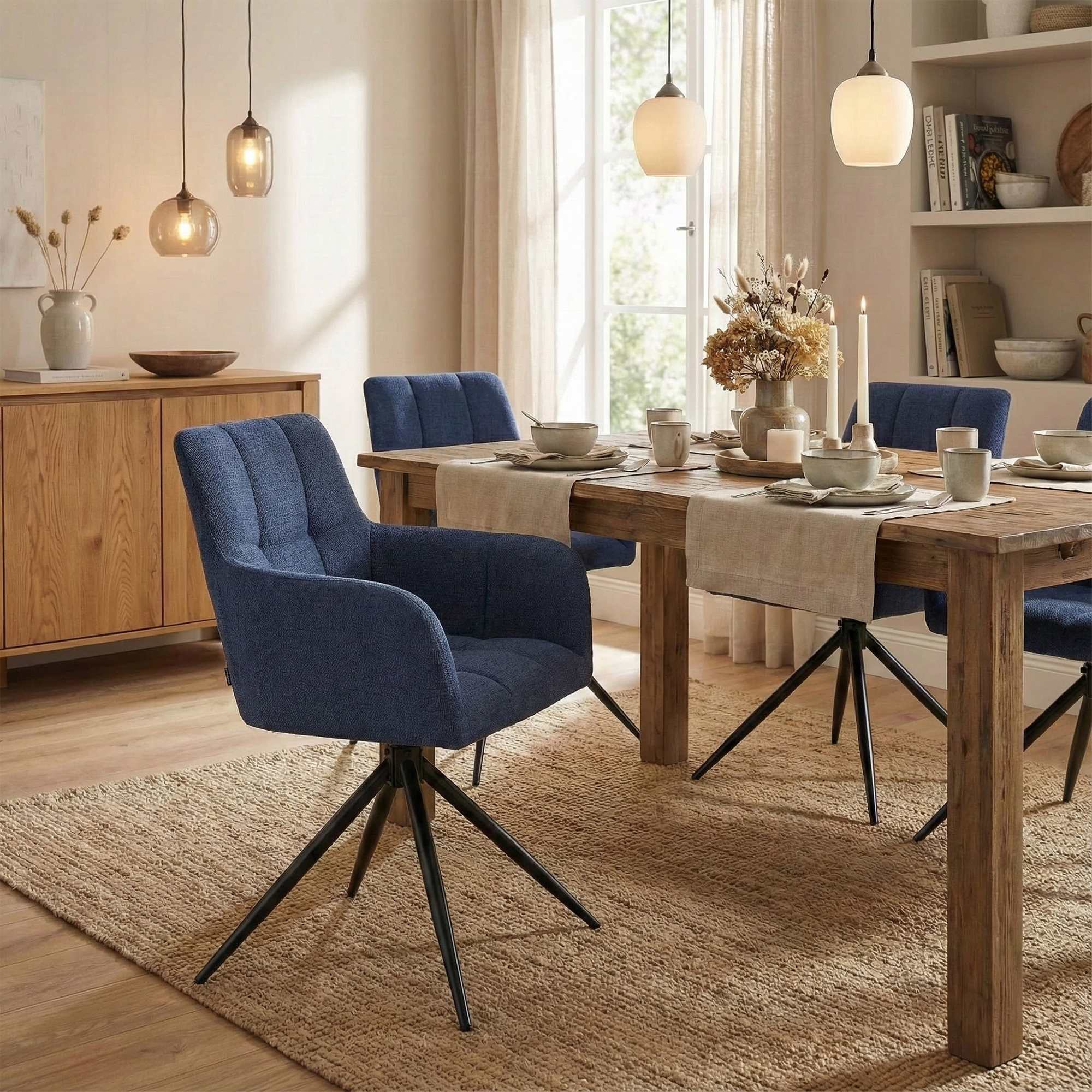 Silla de comedor Jonah Tela