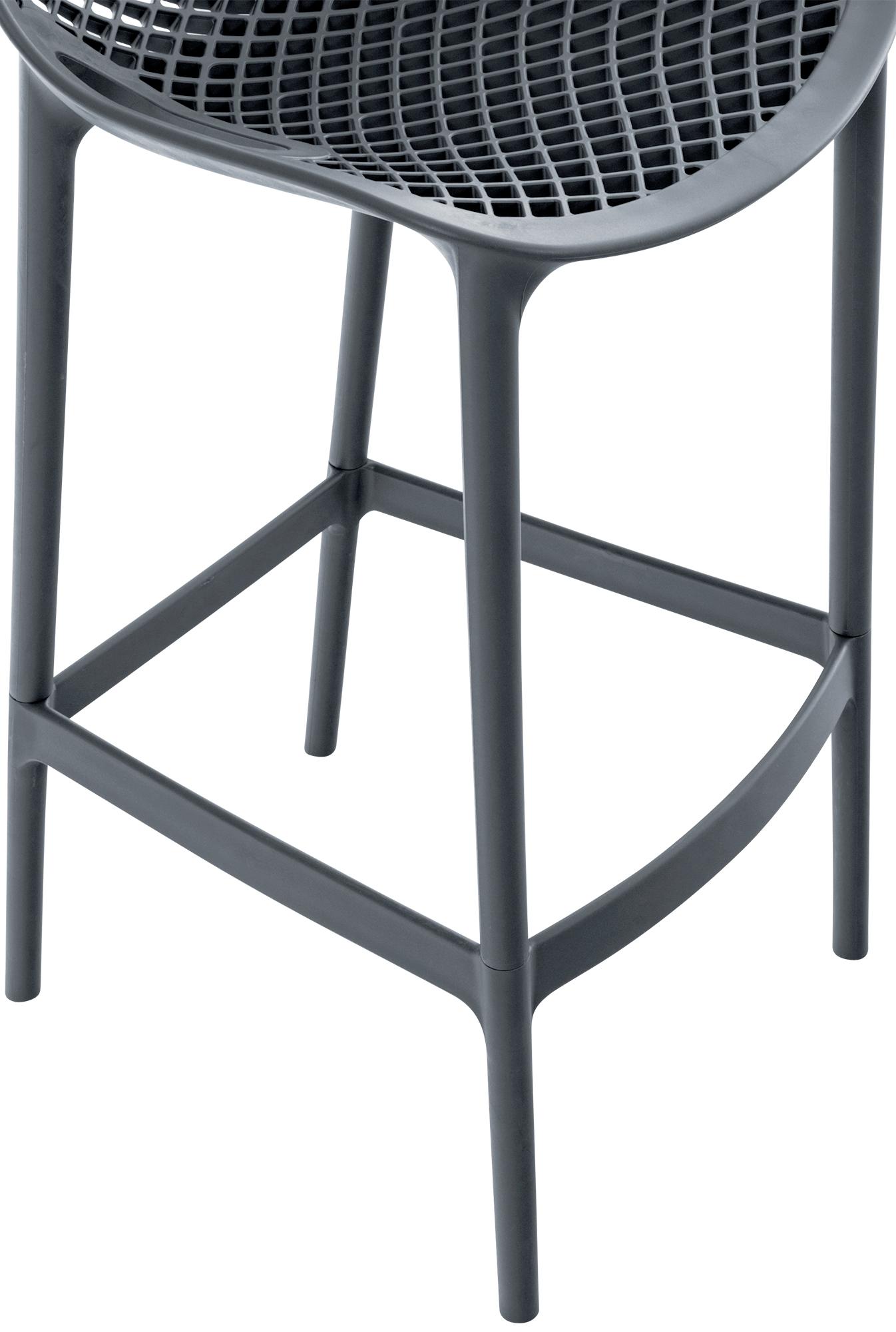Juego de 2 taburetes de bar para exterior Air