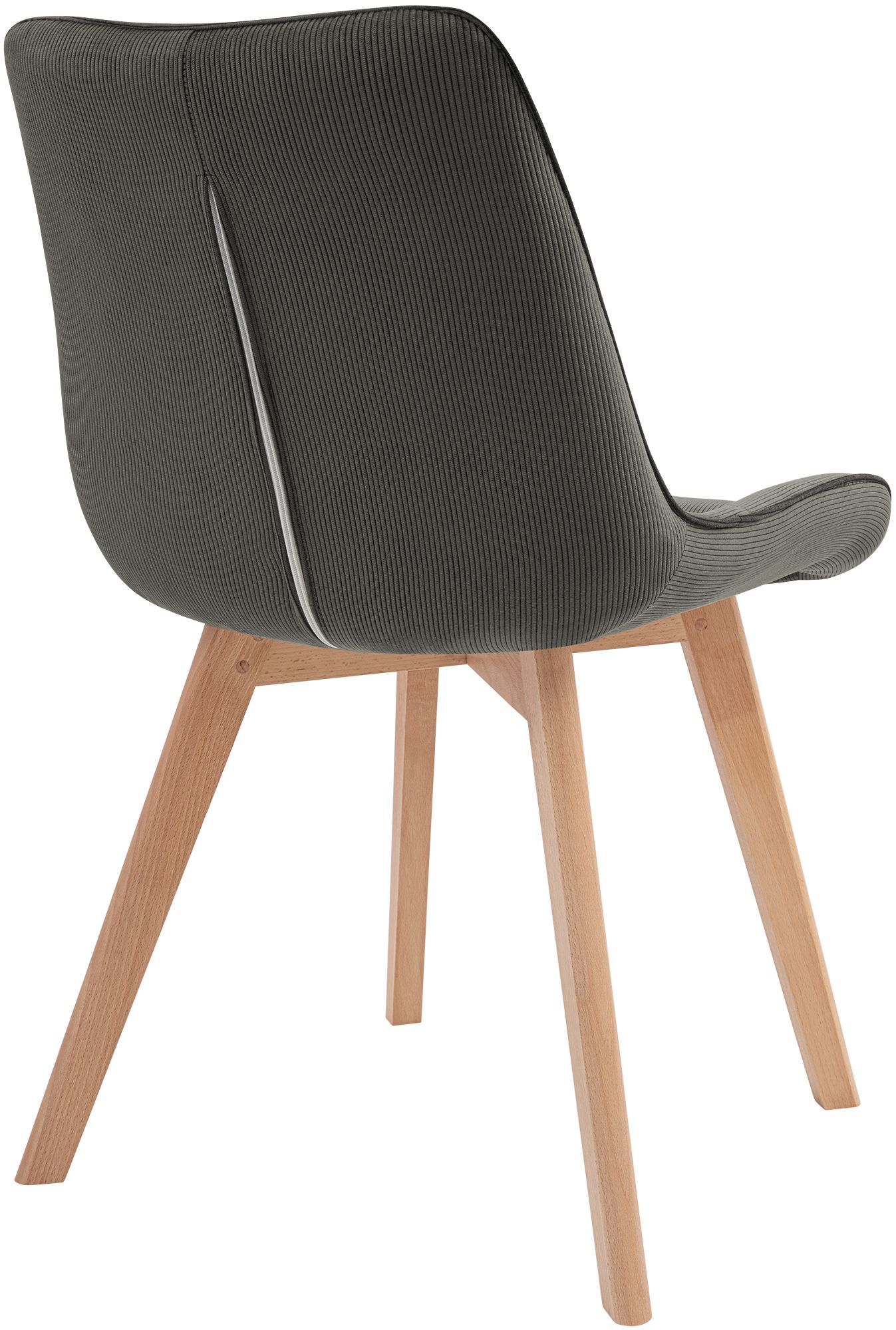 Silla de comedor Brook de pana