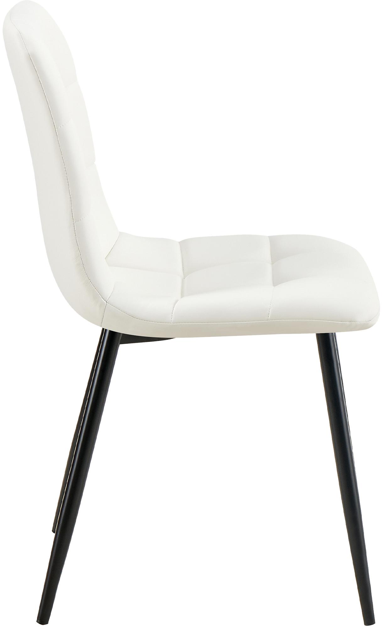 Silla de comedor Antibes tapizada en polipiel