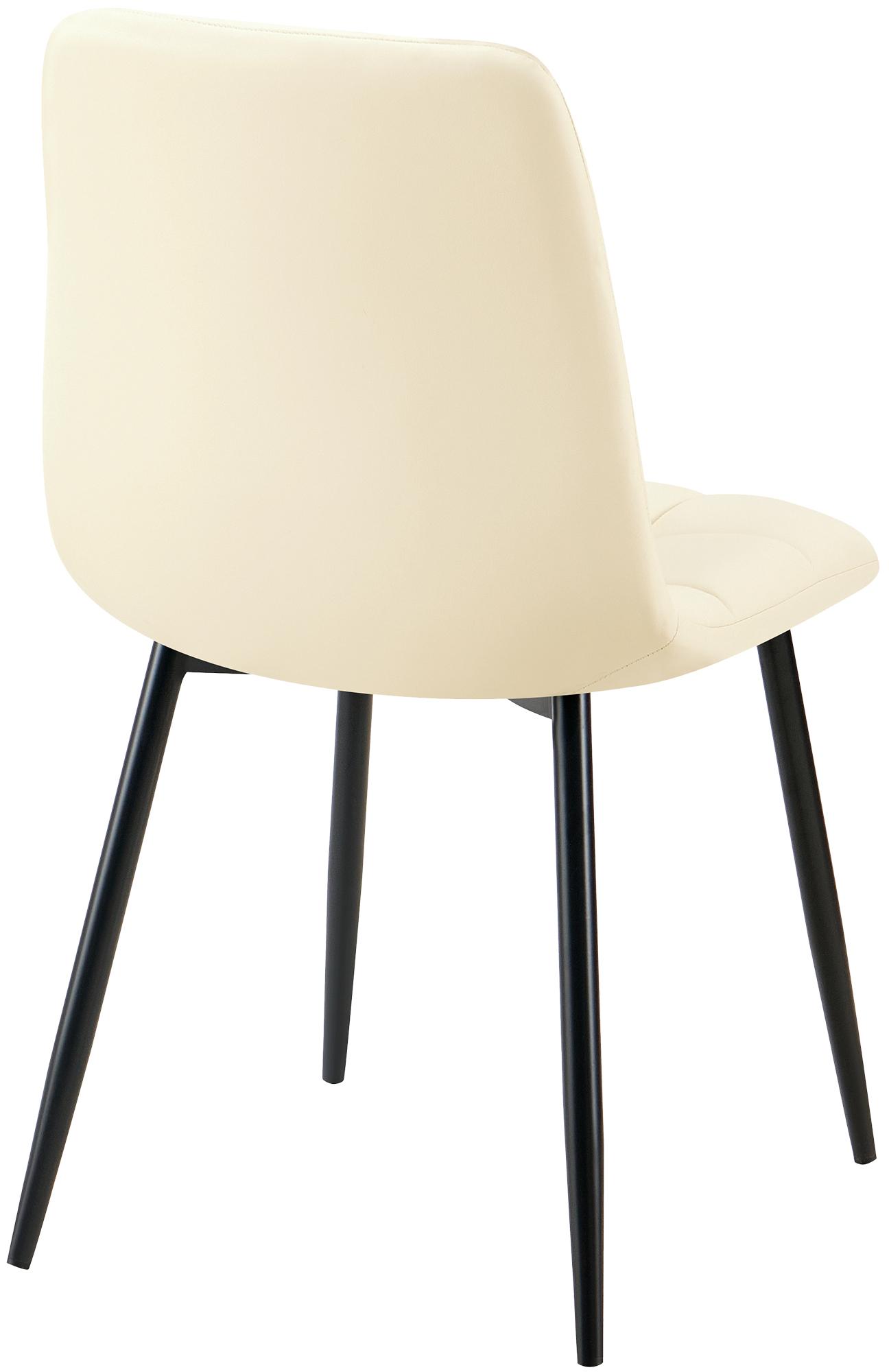 Silla de comedor Antibes tapizada en polipiel