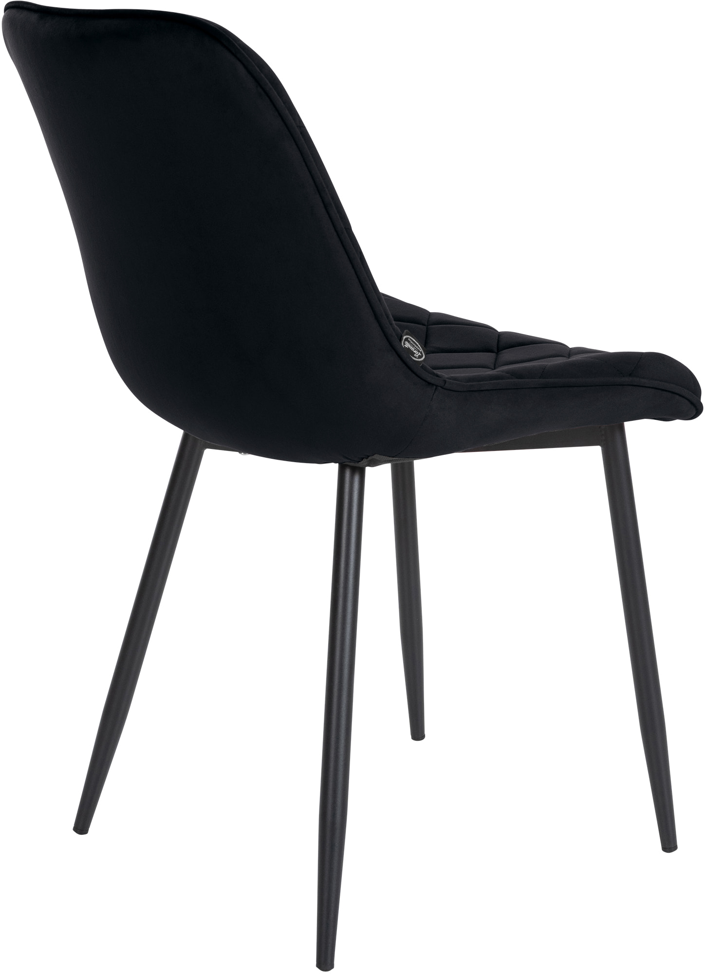 Silla de comedor Springs en terciopelo