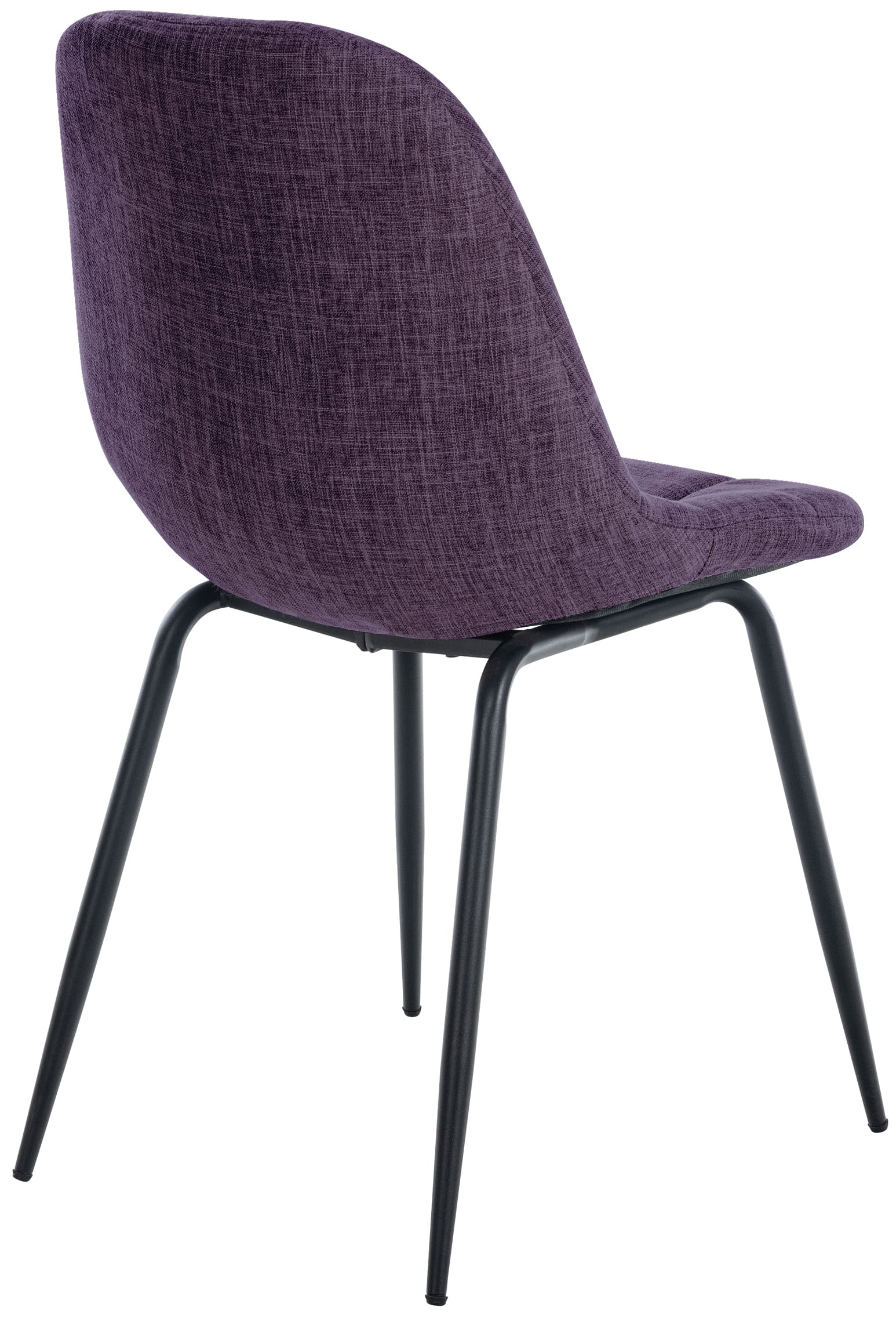 Silla de comedor Tom en tela o polipiel