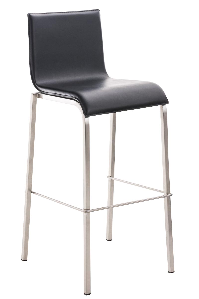 Taburete Avola con Base de Acero Inoxidable