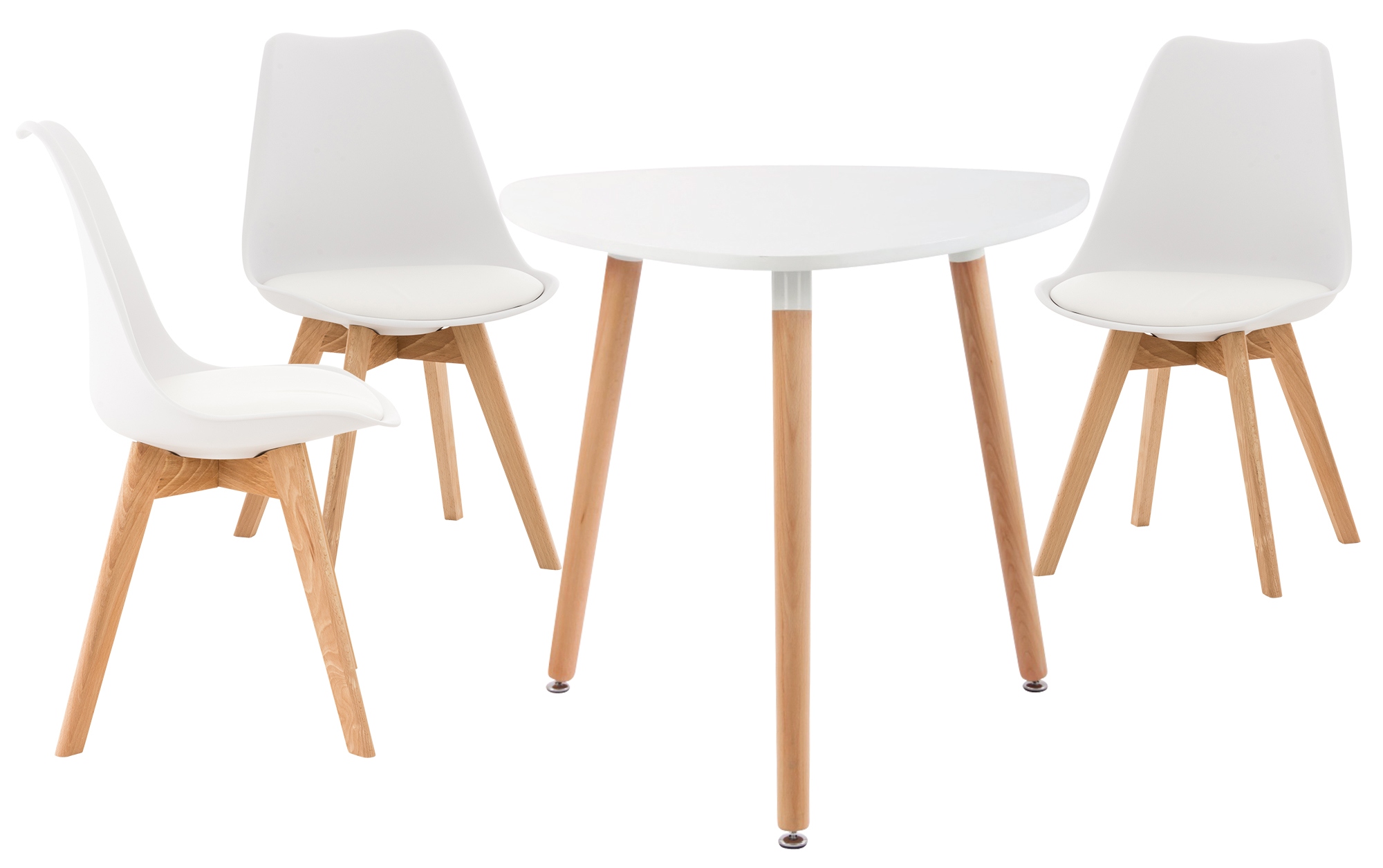 Set de mesa y 3 sillas Libanera para el comedor