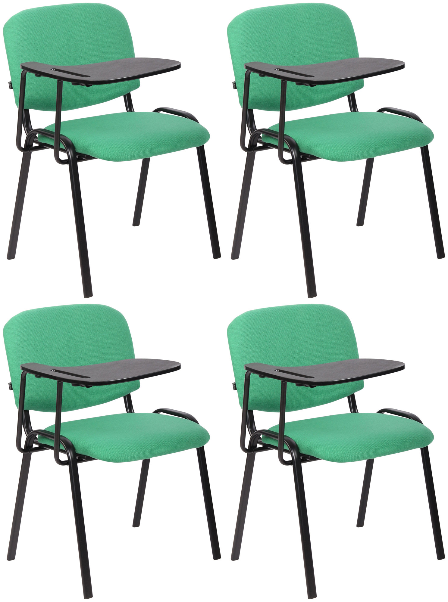 Juego de 4 sillas Ken en tela con mesa plegable
