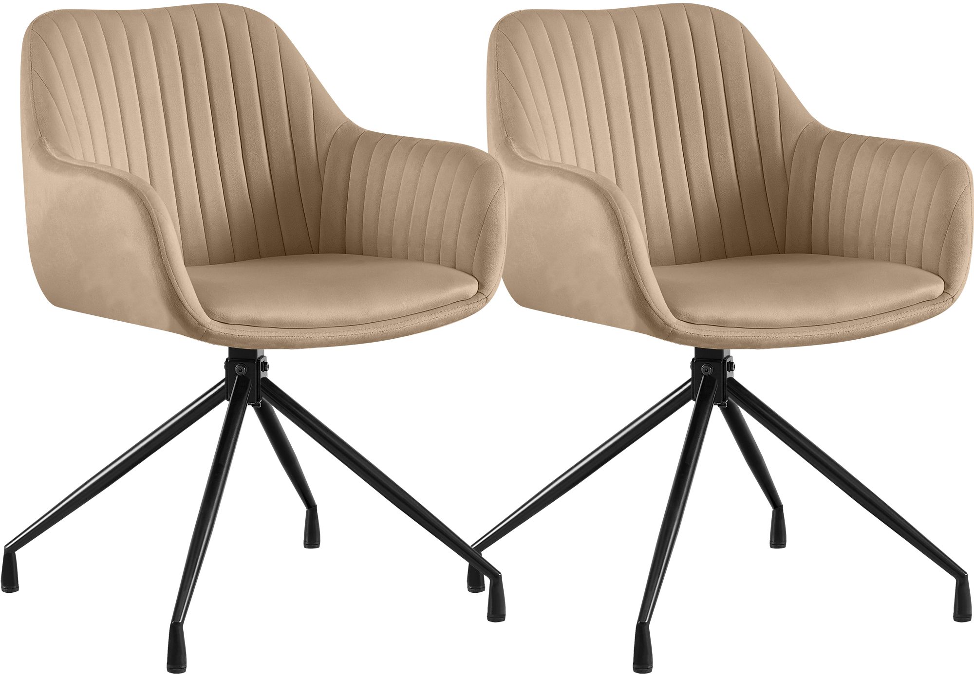 Juego de 2 sillas de comedor Novanis