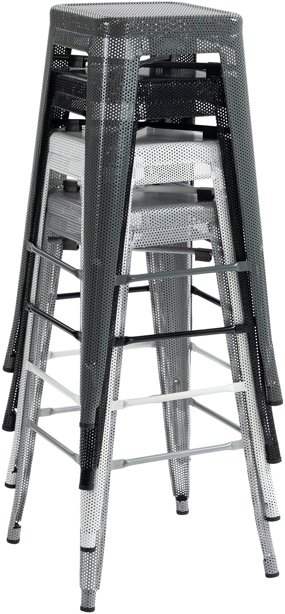 Set de 4 Taburetes de bar Fletcher