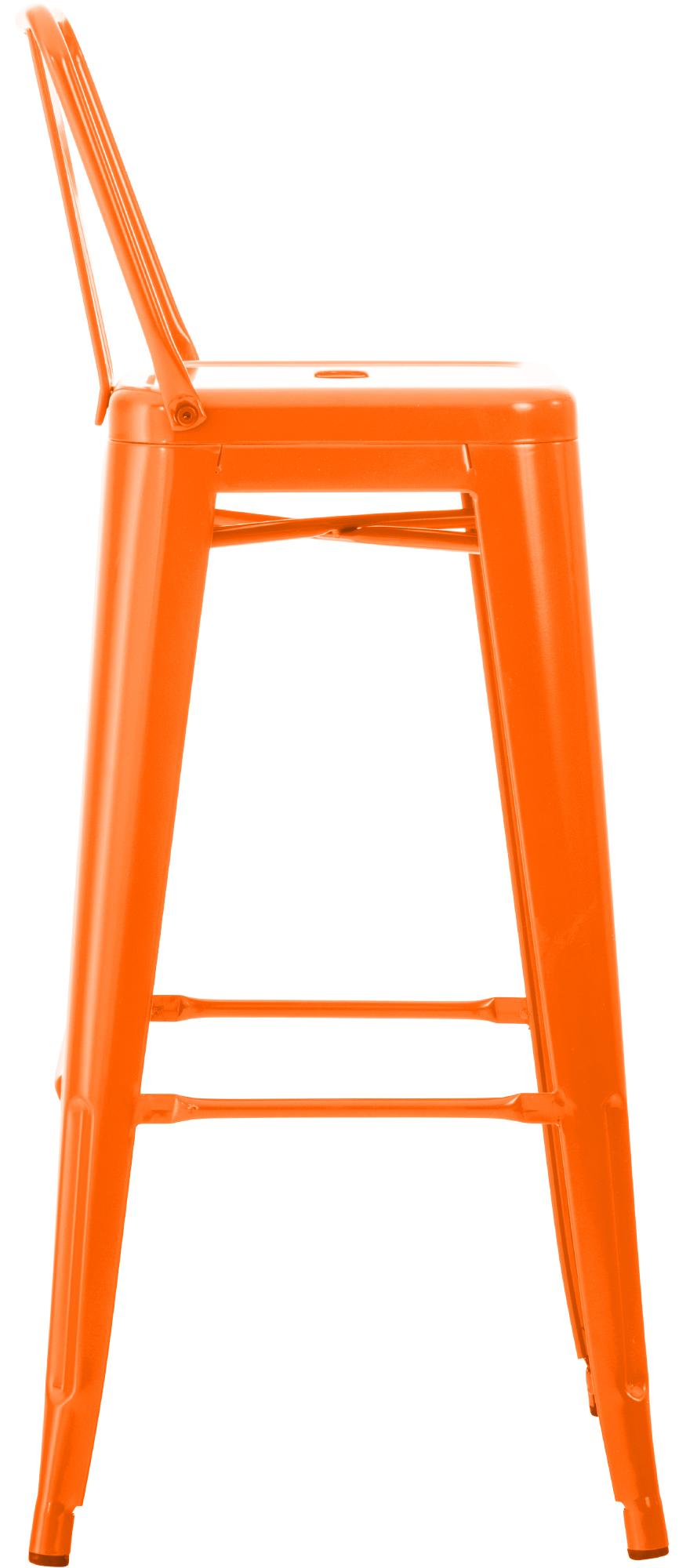Taburete de bar de metal Mason