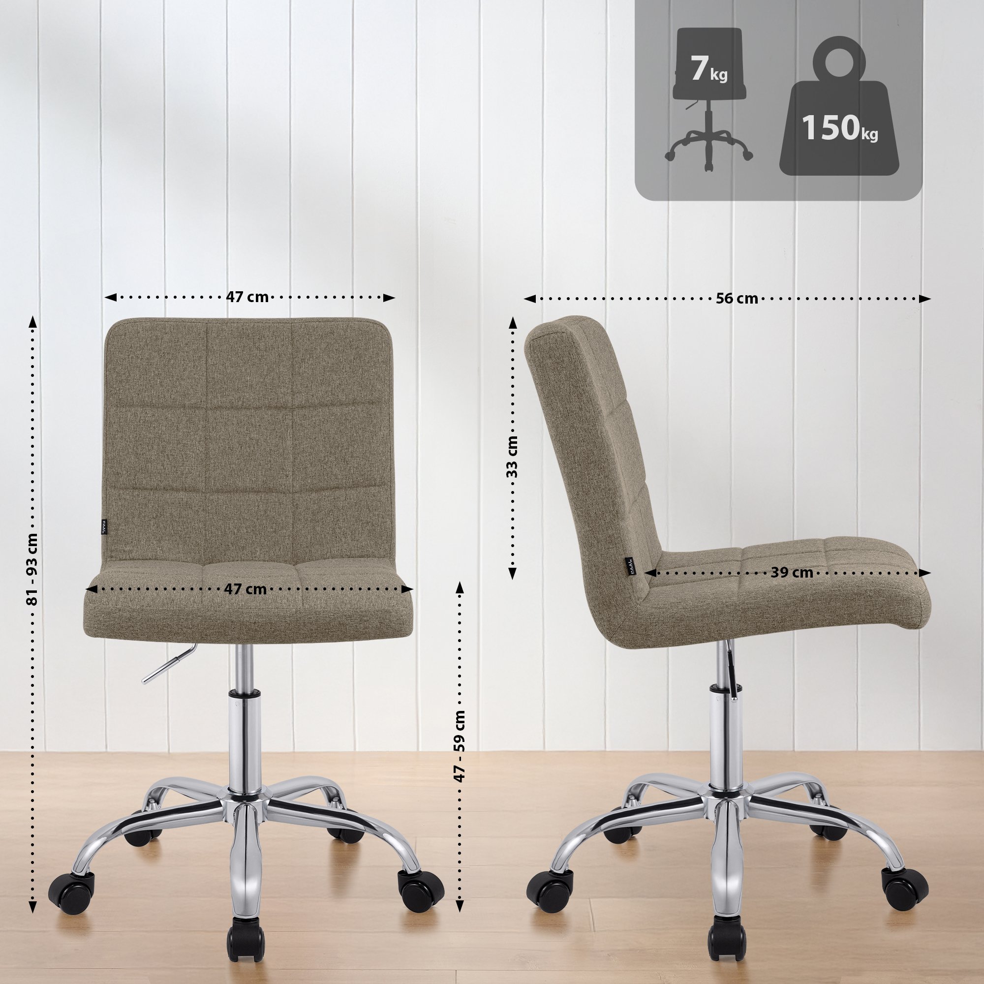 Taburete de trabajo Darfield