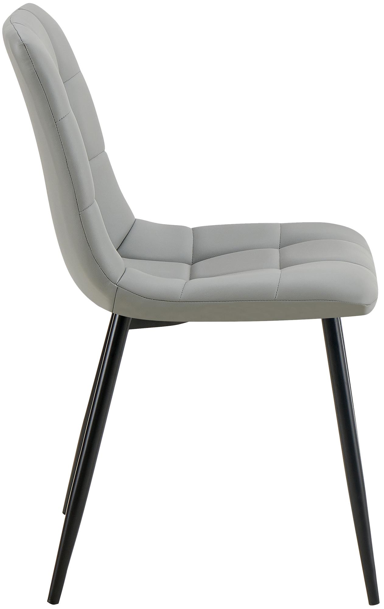 Silla de comedor Antibes tapizada en polipiel