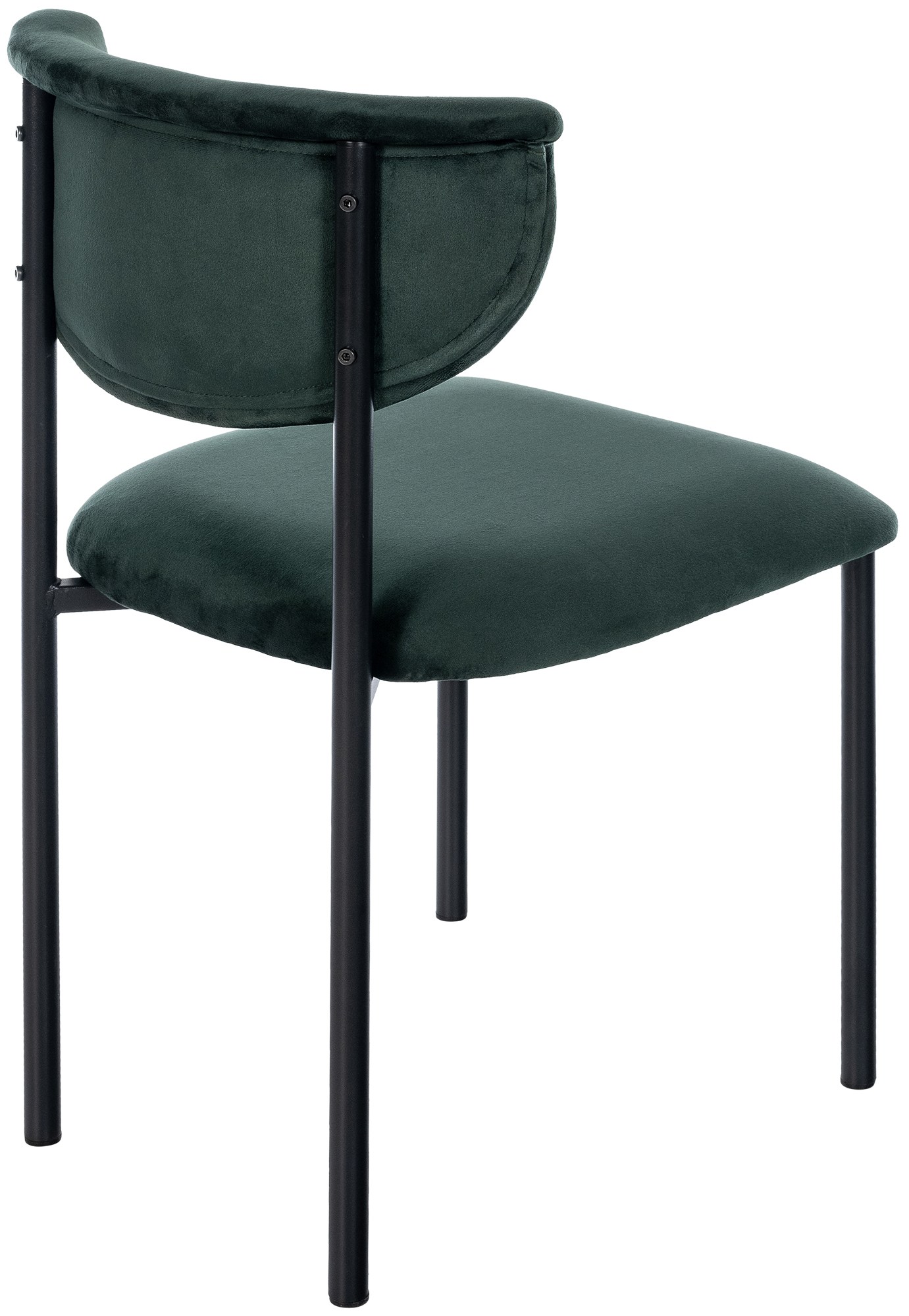 Juego de 2 sillas de comedor Gambell terciopelo