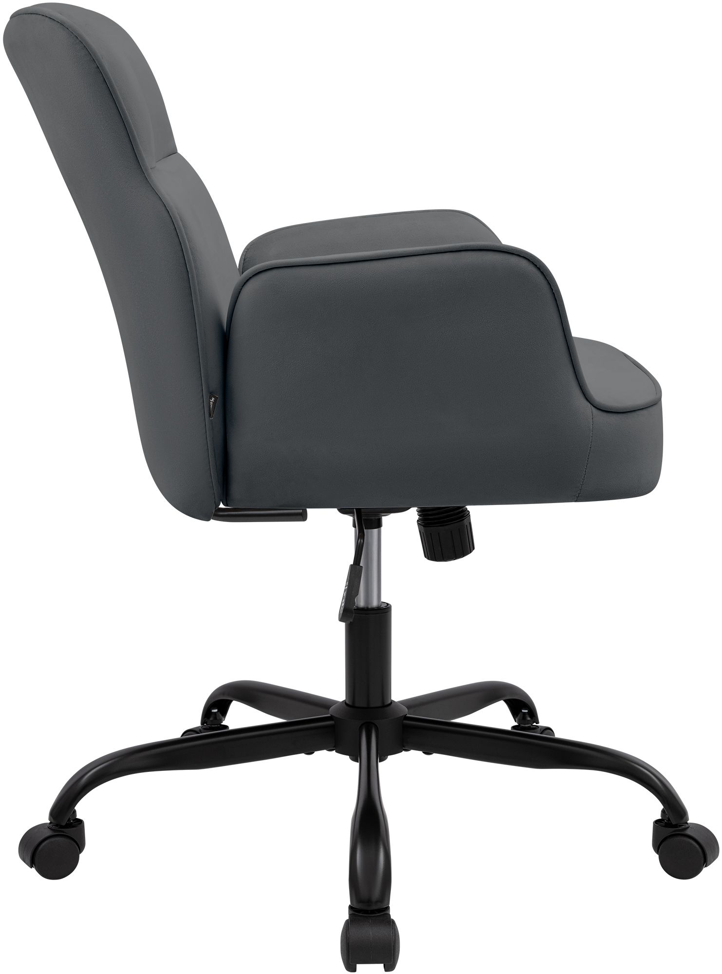 Silla de oficina Amado de terciopelo