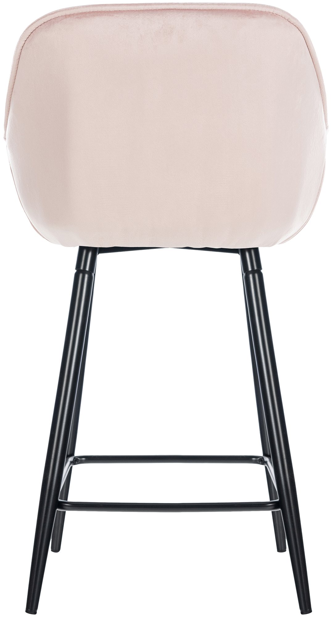 Taburete de bar Gibson 76 de terciopelo
